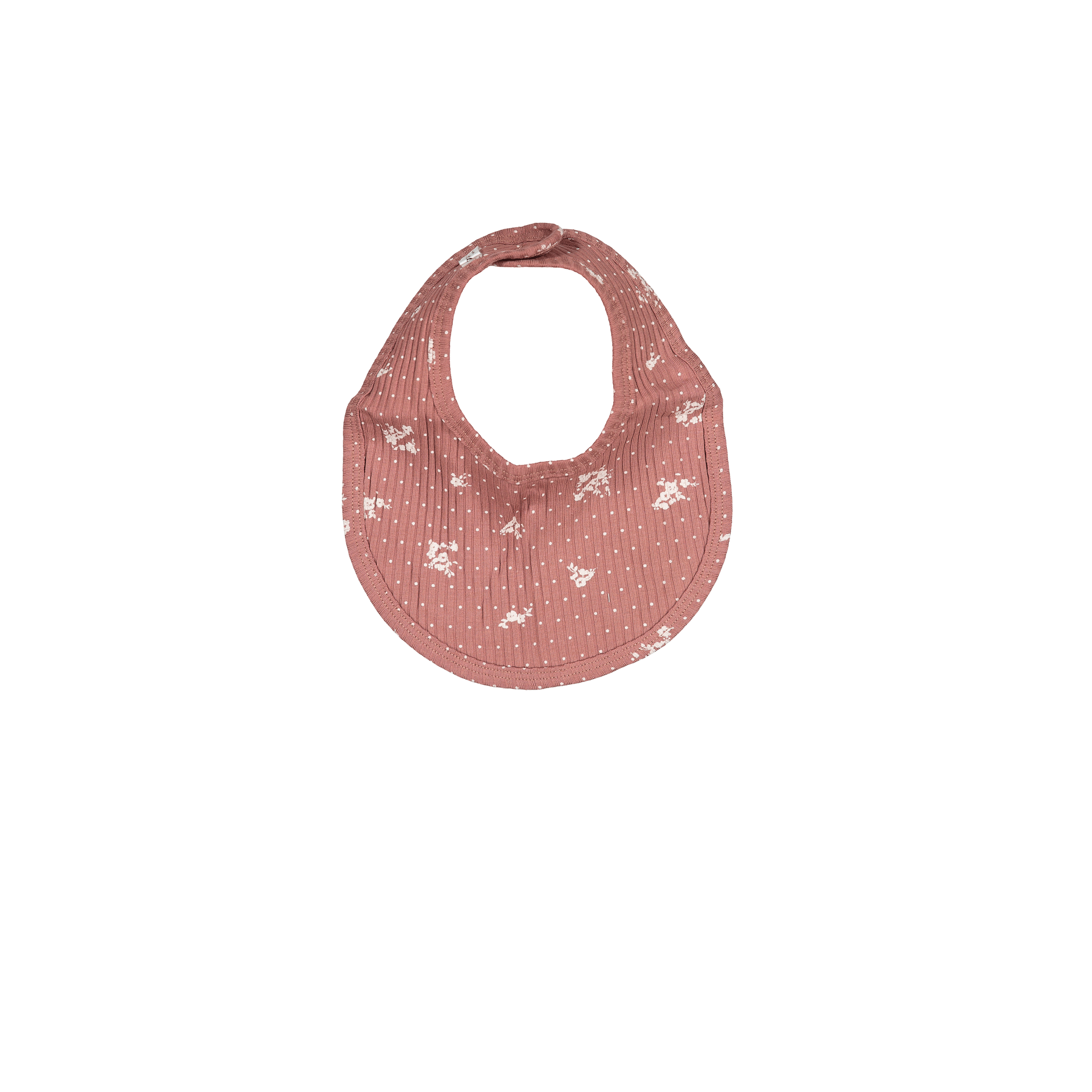 The Printed Bib - Rosewood Floral