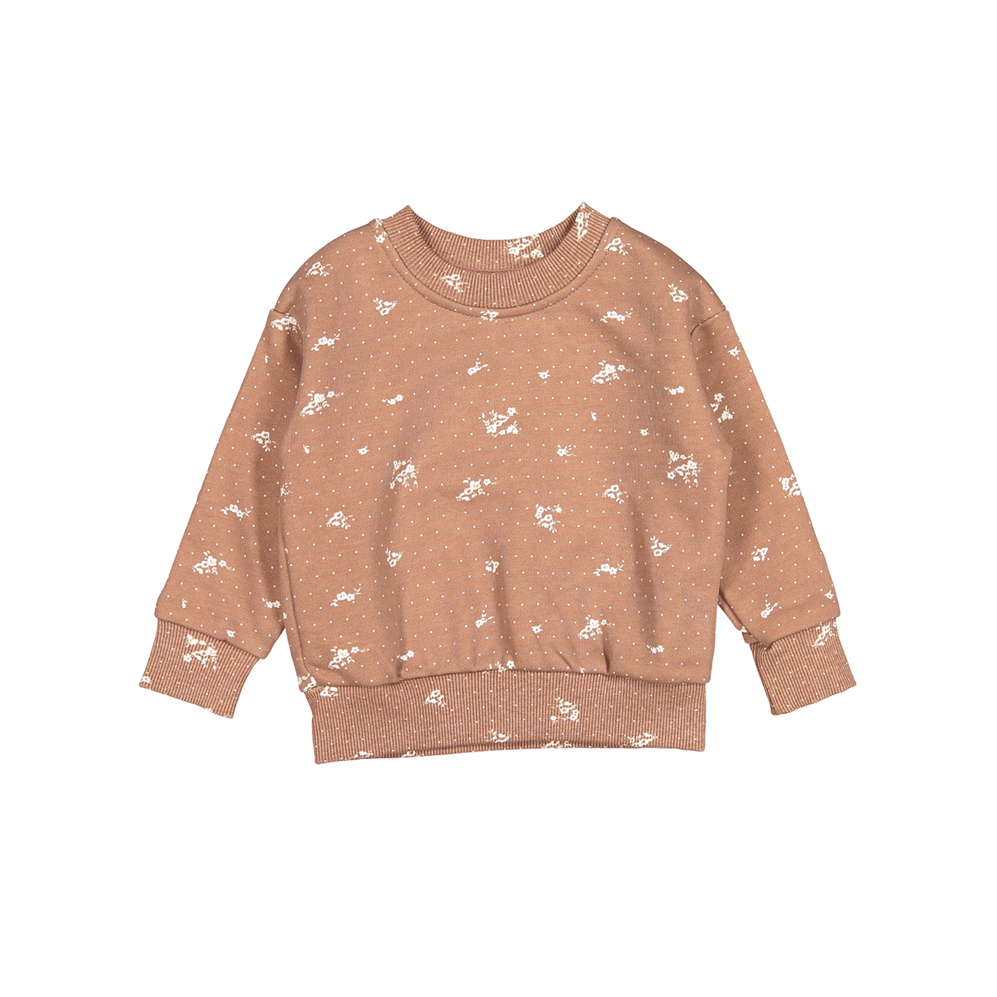 The Printed Sweatshirt - Rosewood Floral