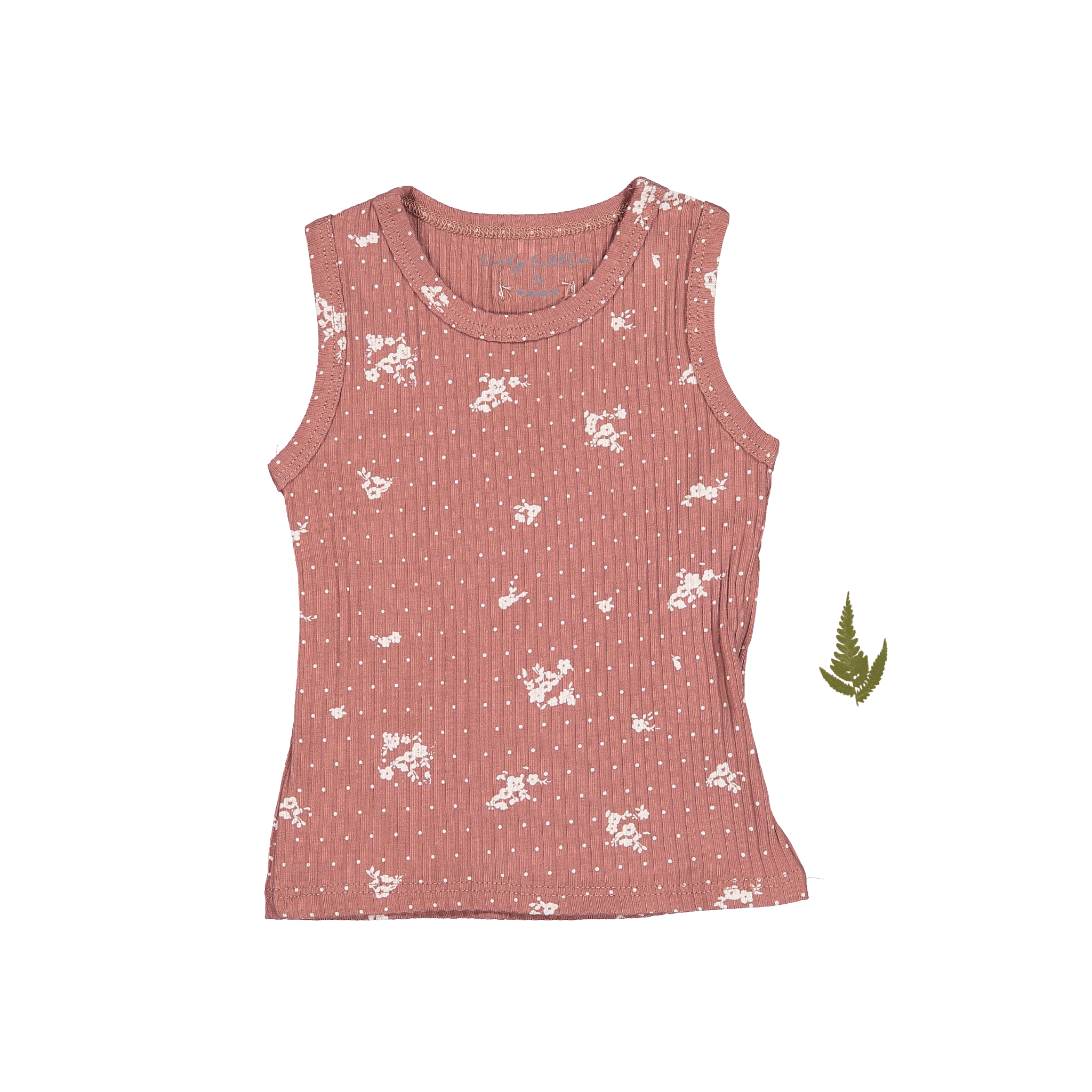 The Printed Tank - Rosewood Floral