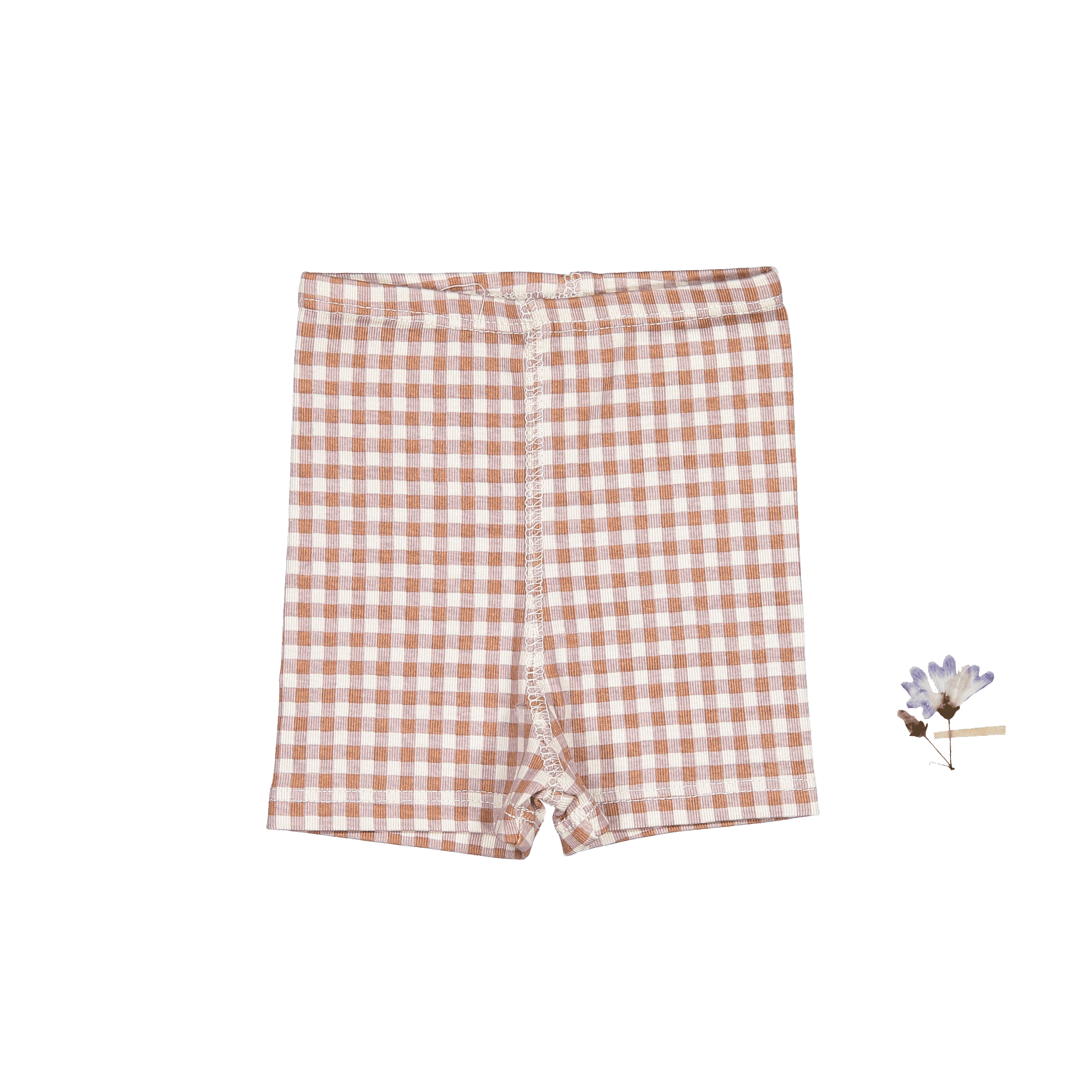 The Printed Short  - Rosewood Gingham