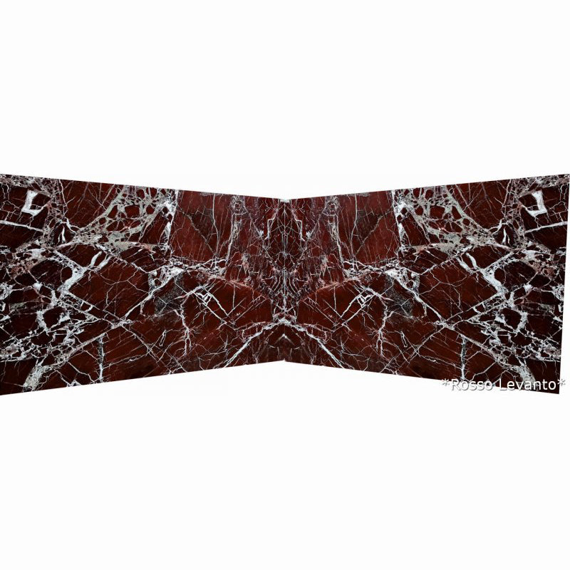 Rosso Levanto Bookmatching Marble Slabs Polished - Livfloors Collection