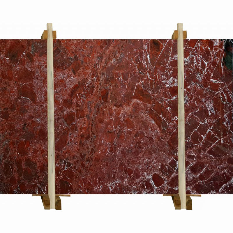 Rosso Levanto Bookmatching Marble Slabs Polished - Livfloors Collection