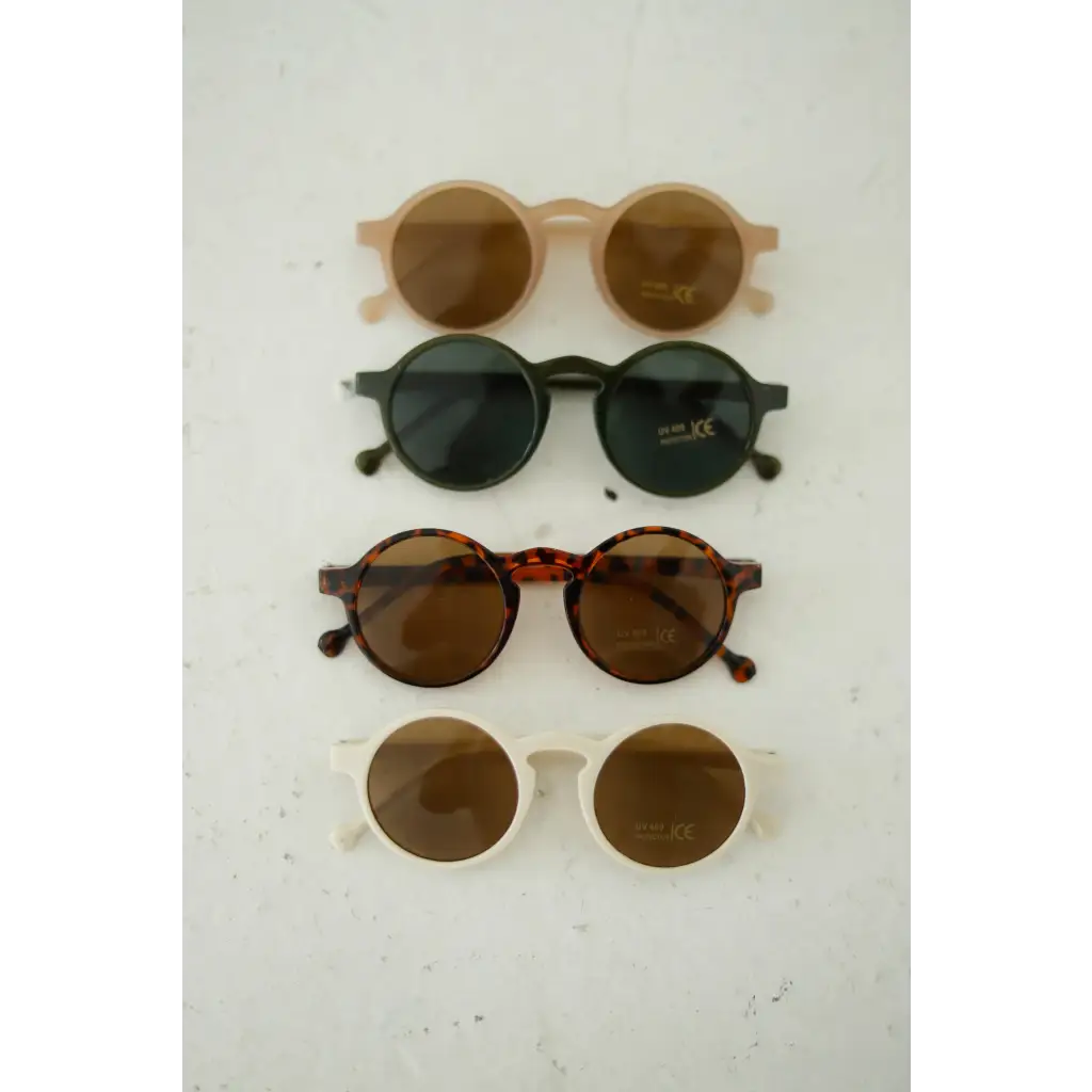 Bold Sunglasses for Kids | White
