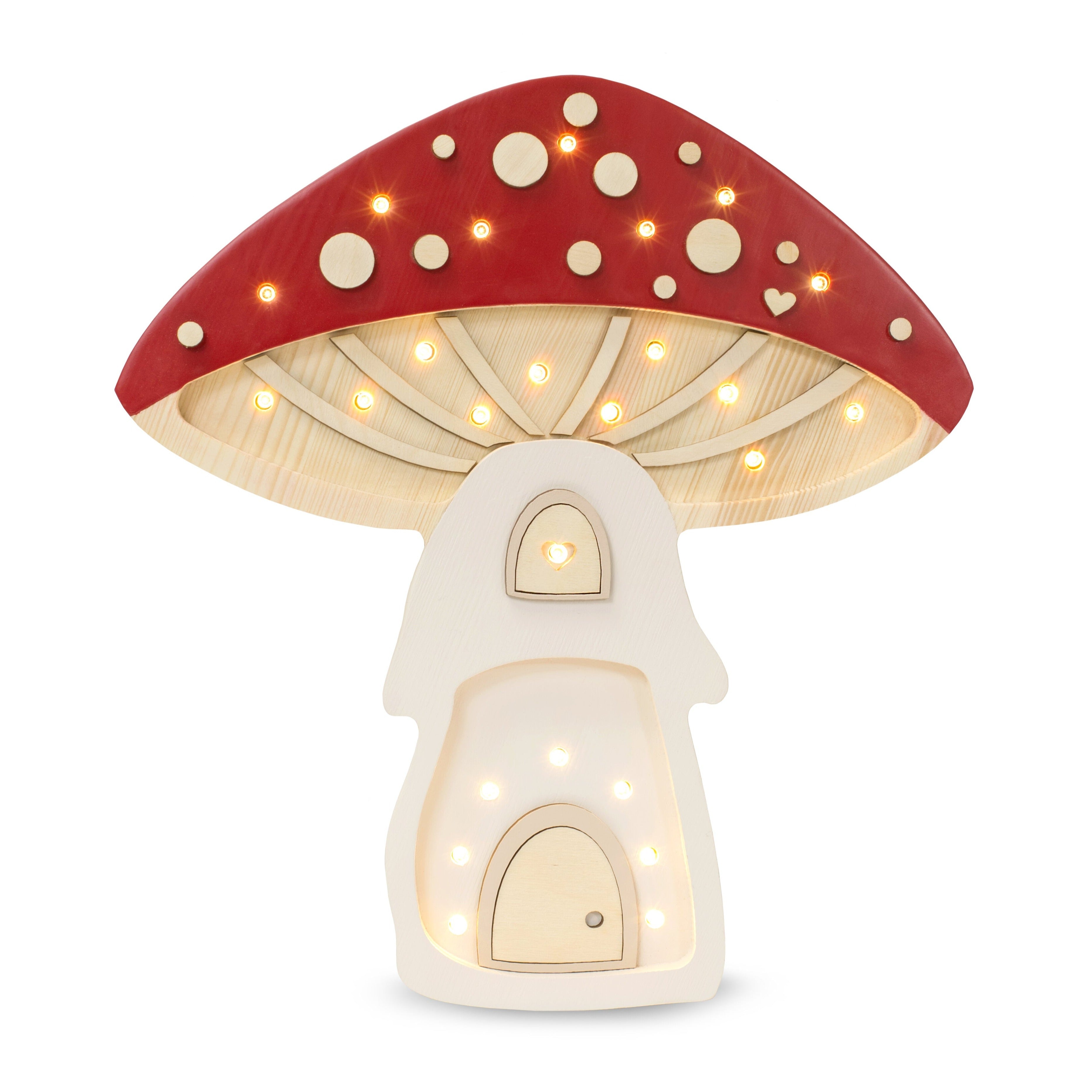 Little Lights Mushroom House Lamp lamp Little Lights US Fairies Toadstool  