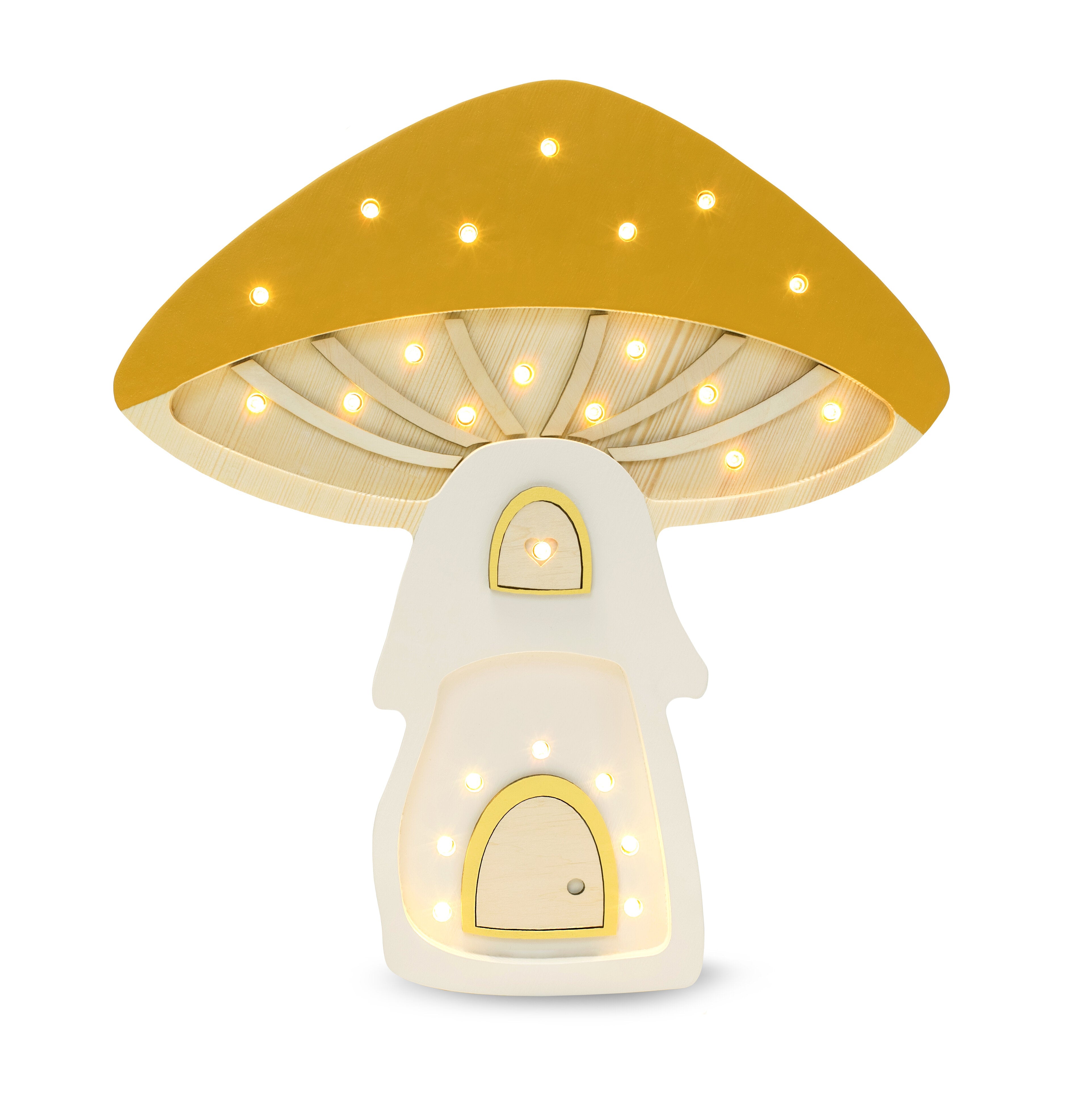 Little Lights Mushroom House Lamp lamp Little Lights US Fairies Marigold  