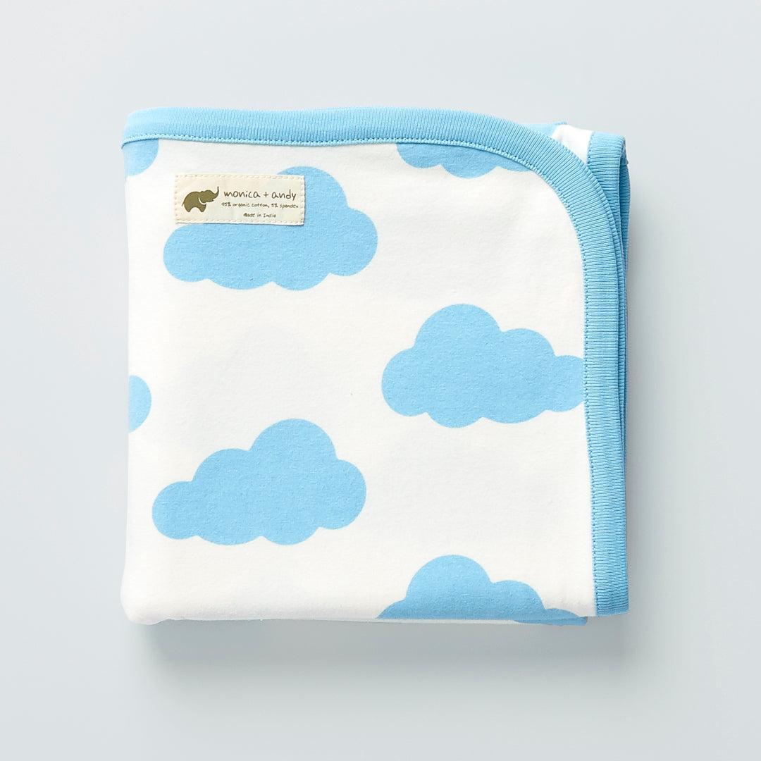 Coming Home Blanket - Blue Dream Clouds