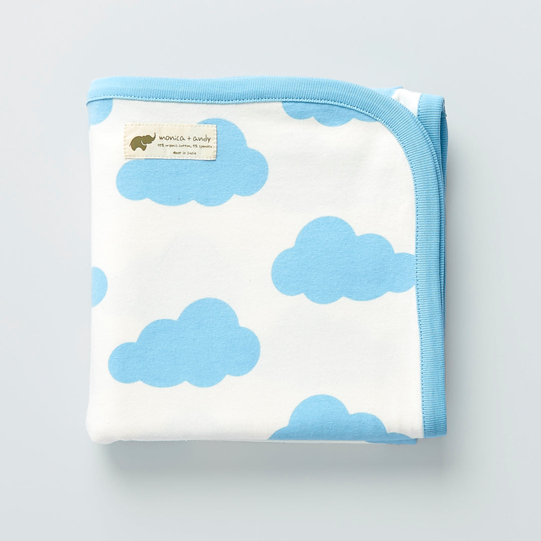 Coming Home Blanket - Blue Dream Clouds