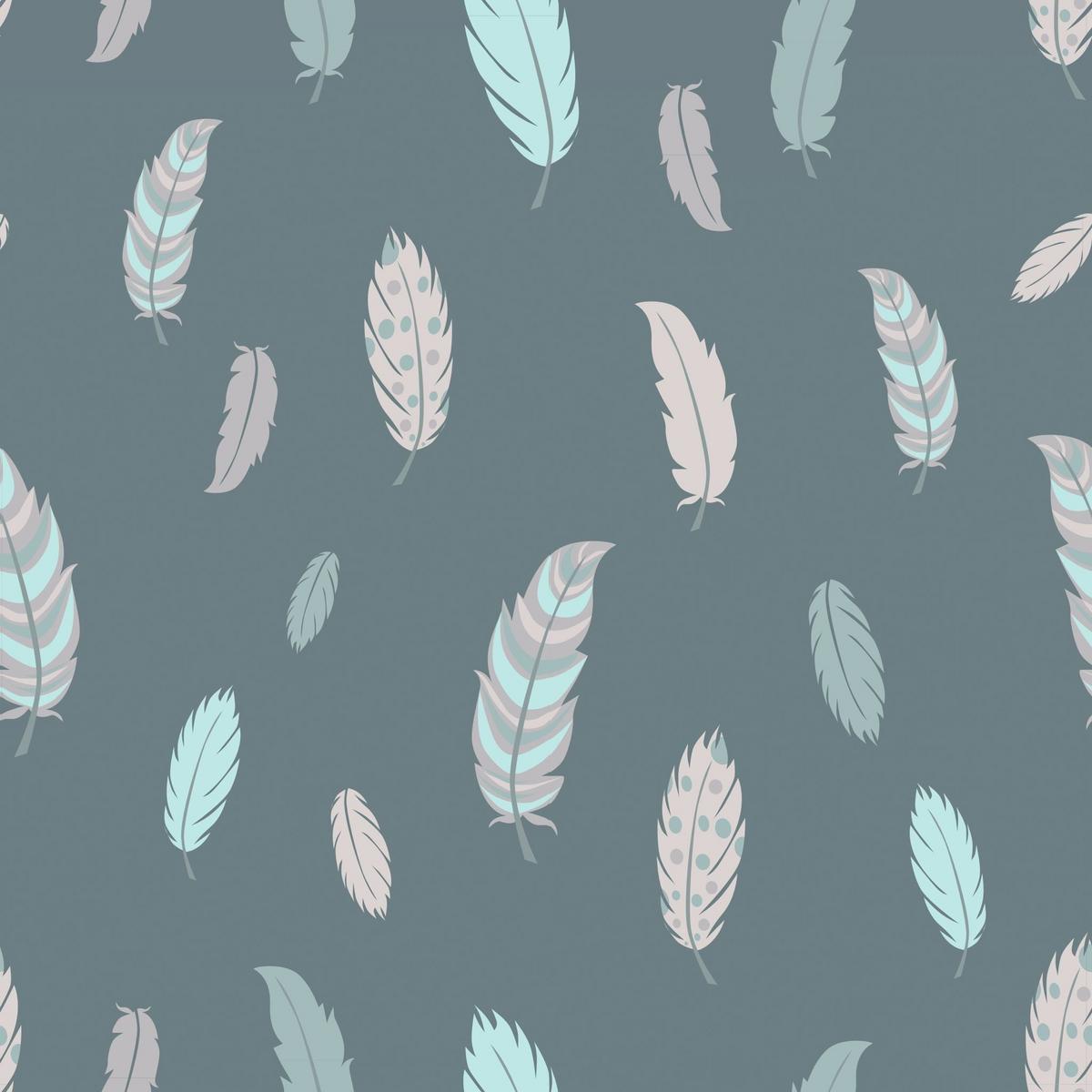 Big Kid Pajama - Feathers