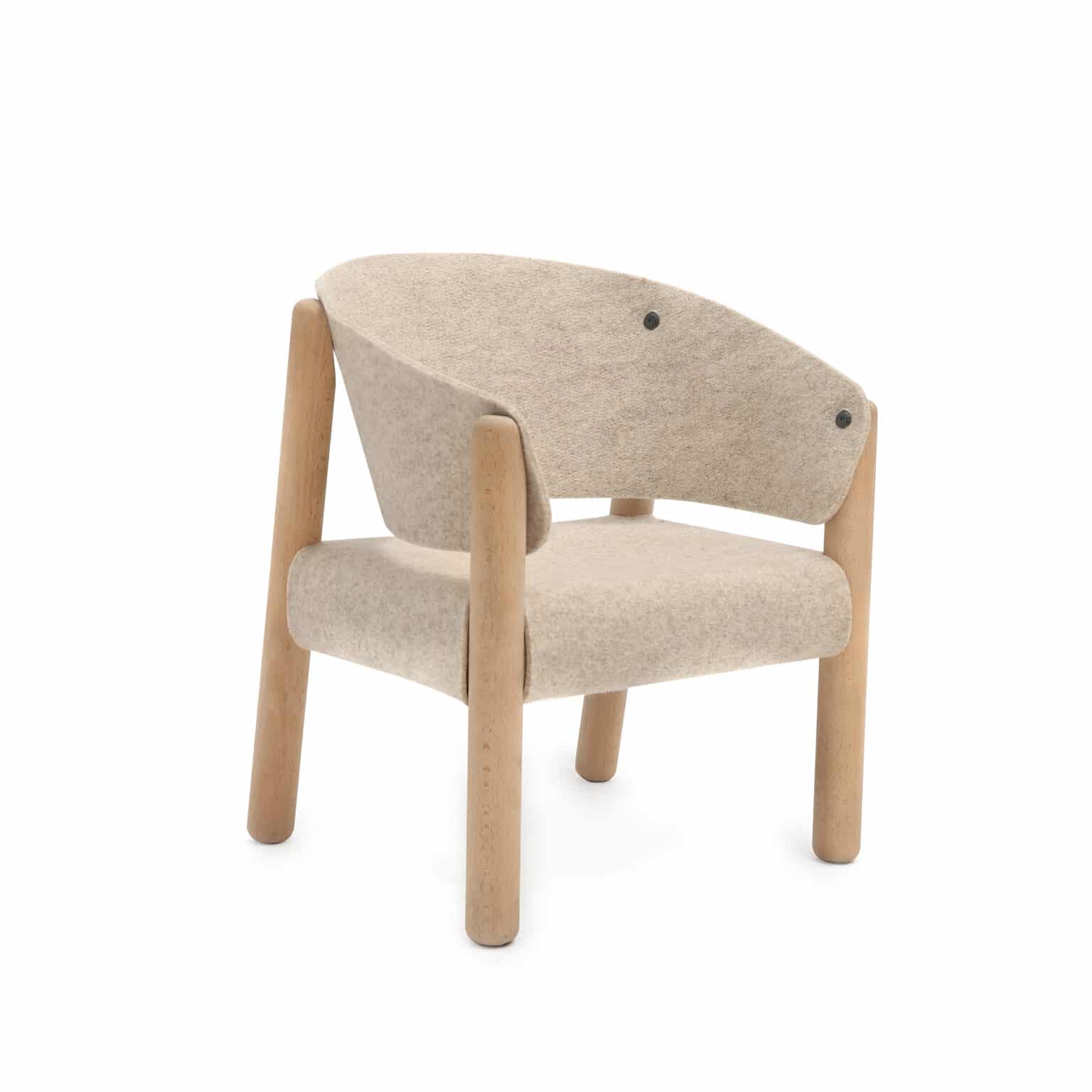 Saba Chair - Biege Playroom Furniture Charlie Crane   