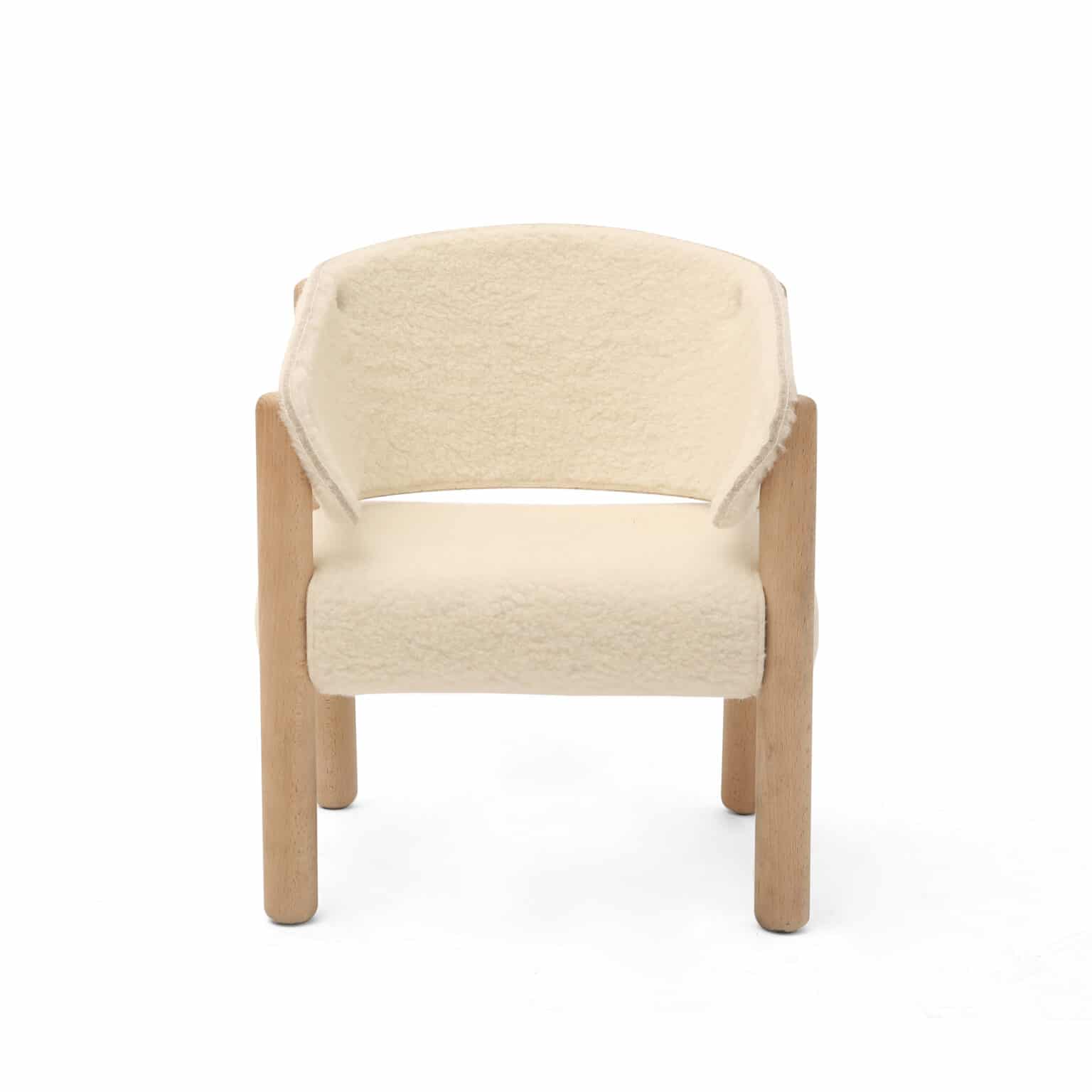 Saba Chair - Fur Playroom Furniture Charlie Crane   