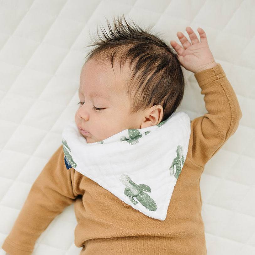 Saguaro Oh So Soft Muslin Bandana Bib Bib Bebe au Lait   