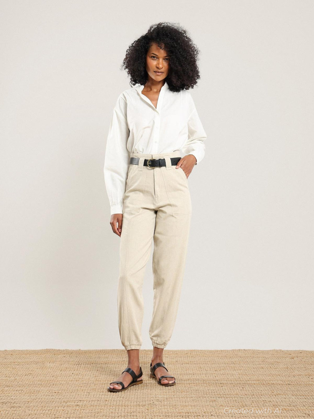 Samar Jogger - Desert Sand