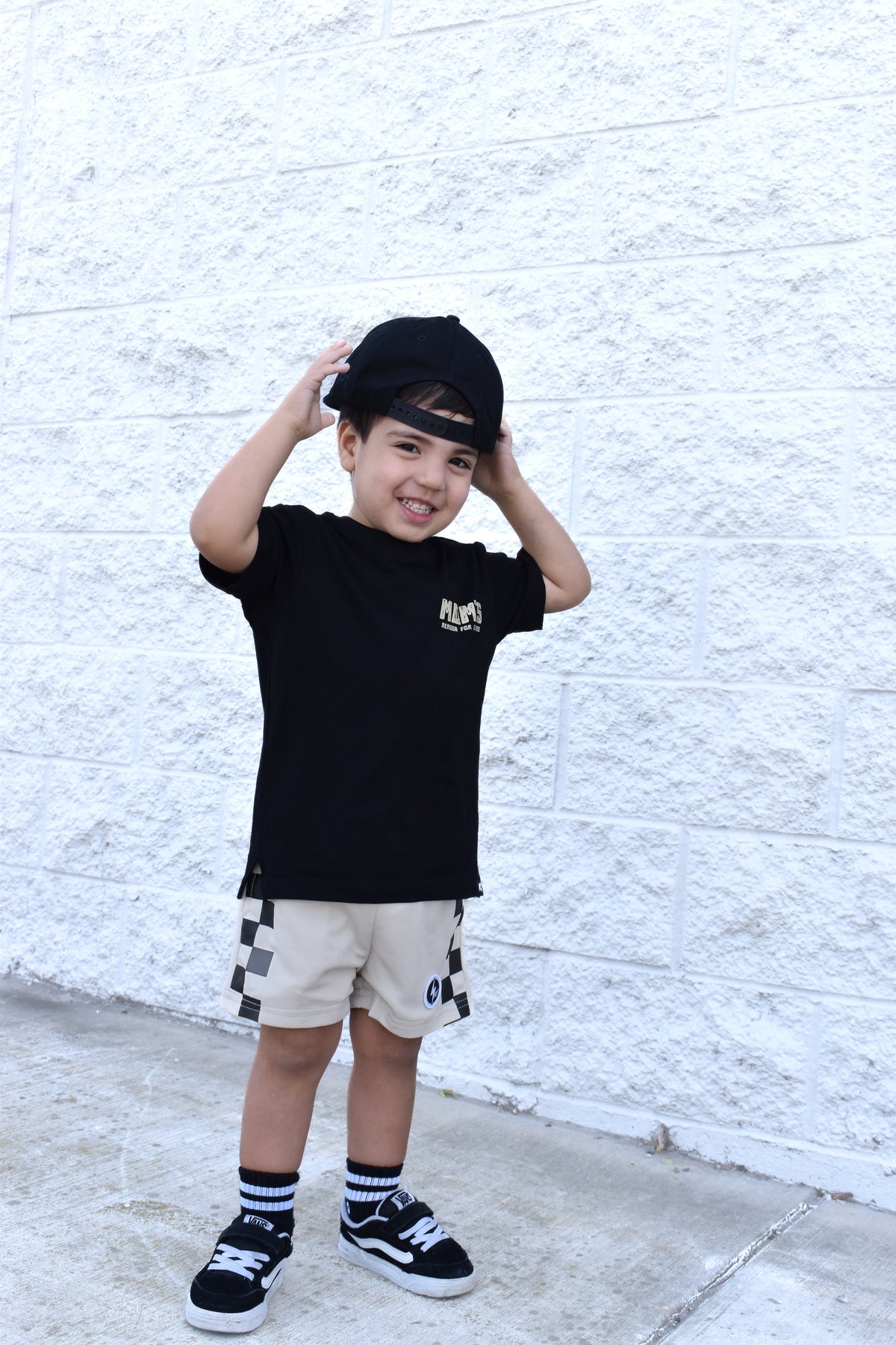 ALL DAY CHECK SHORTS - SAND