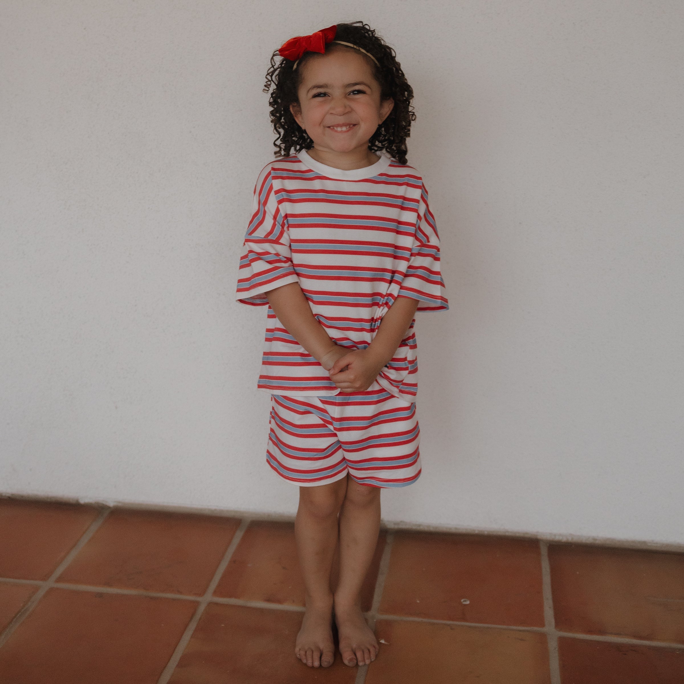 *PRE-ORDER* Child Short Set | Heritage Stripe