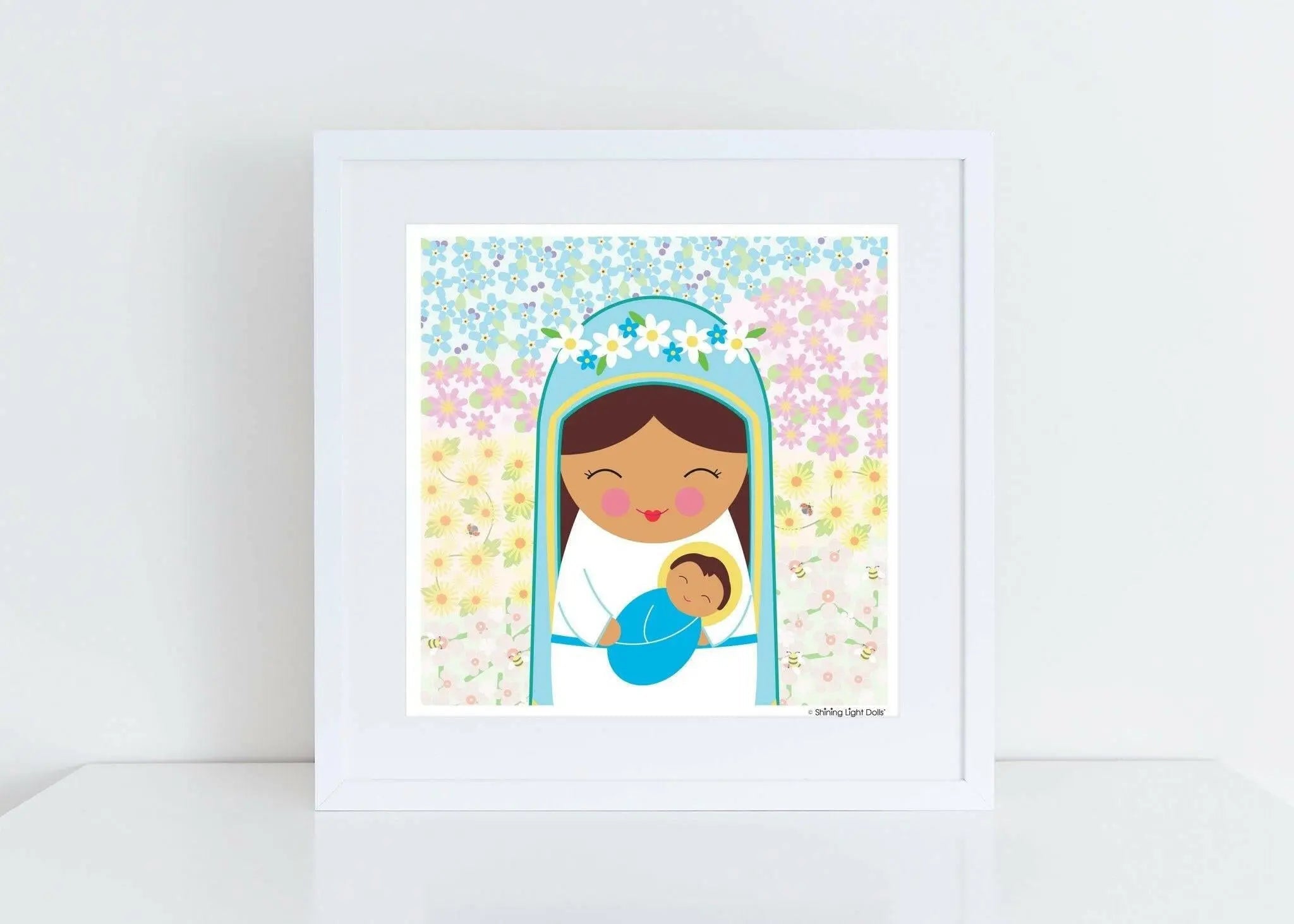 Blessed Mother, flower of flowers - Digital Download