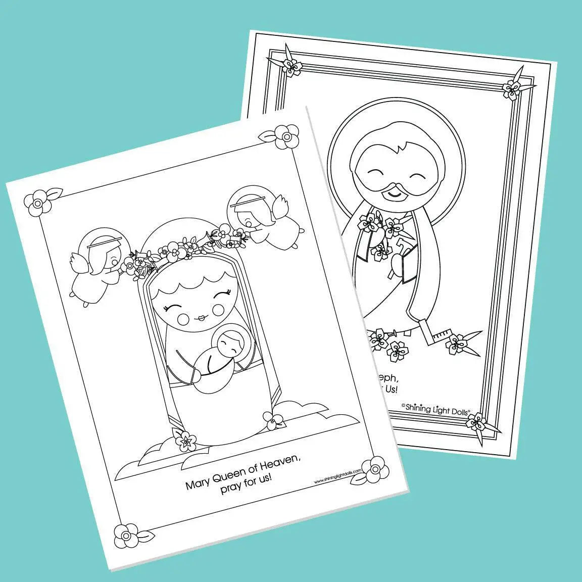 Coloring Sheets - Digital Download