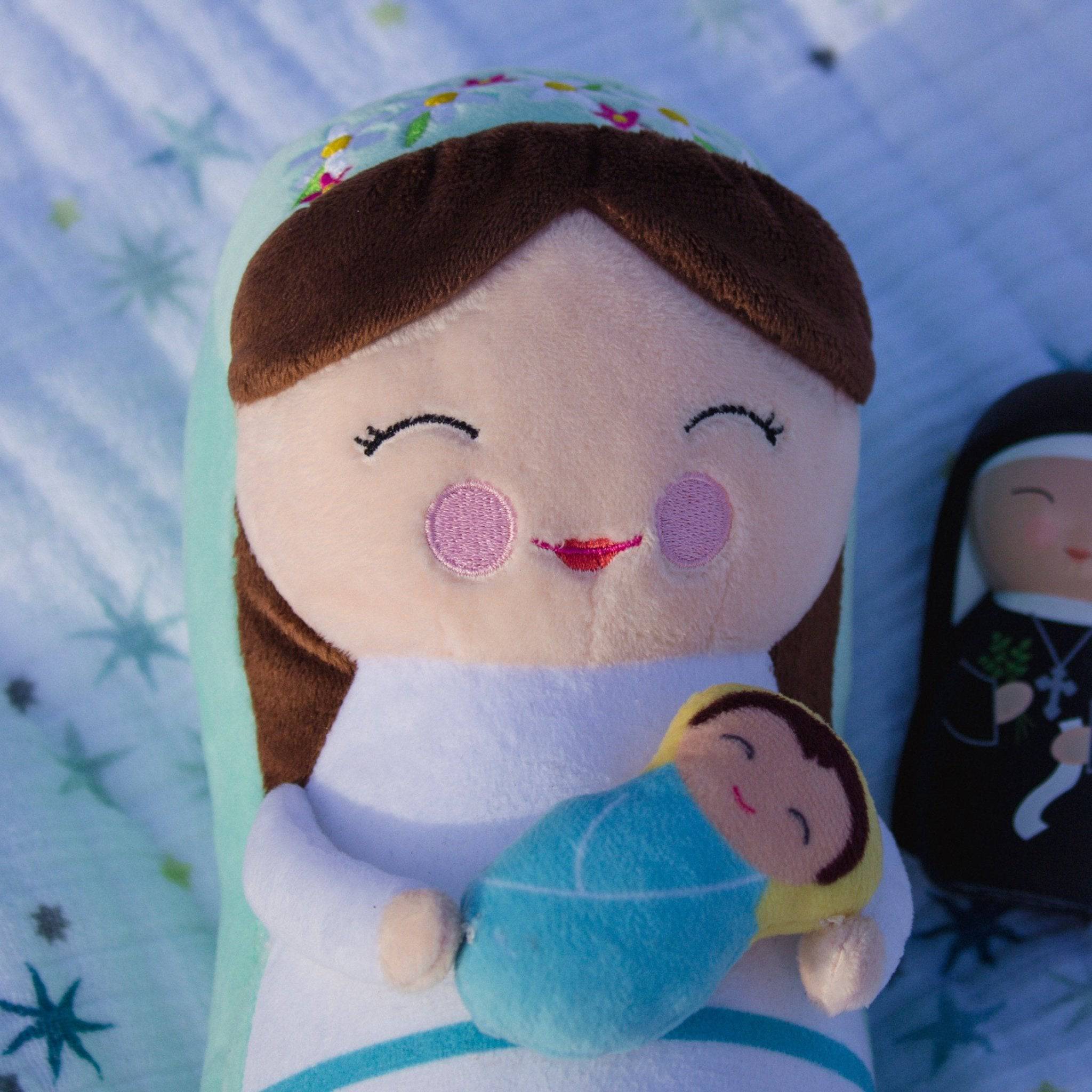 Mother Mary Plush Doll