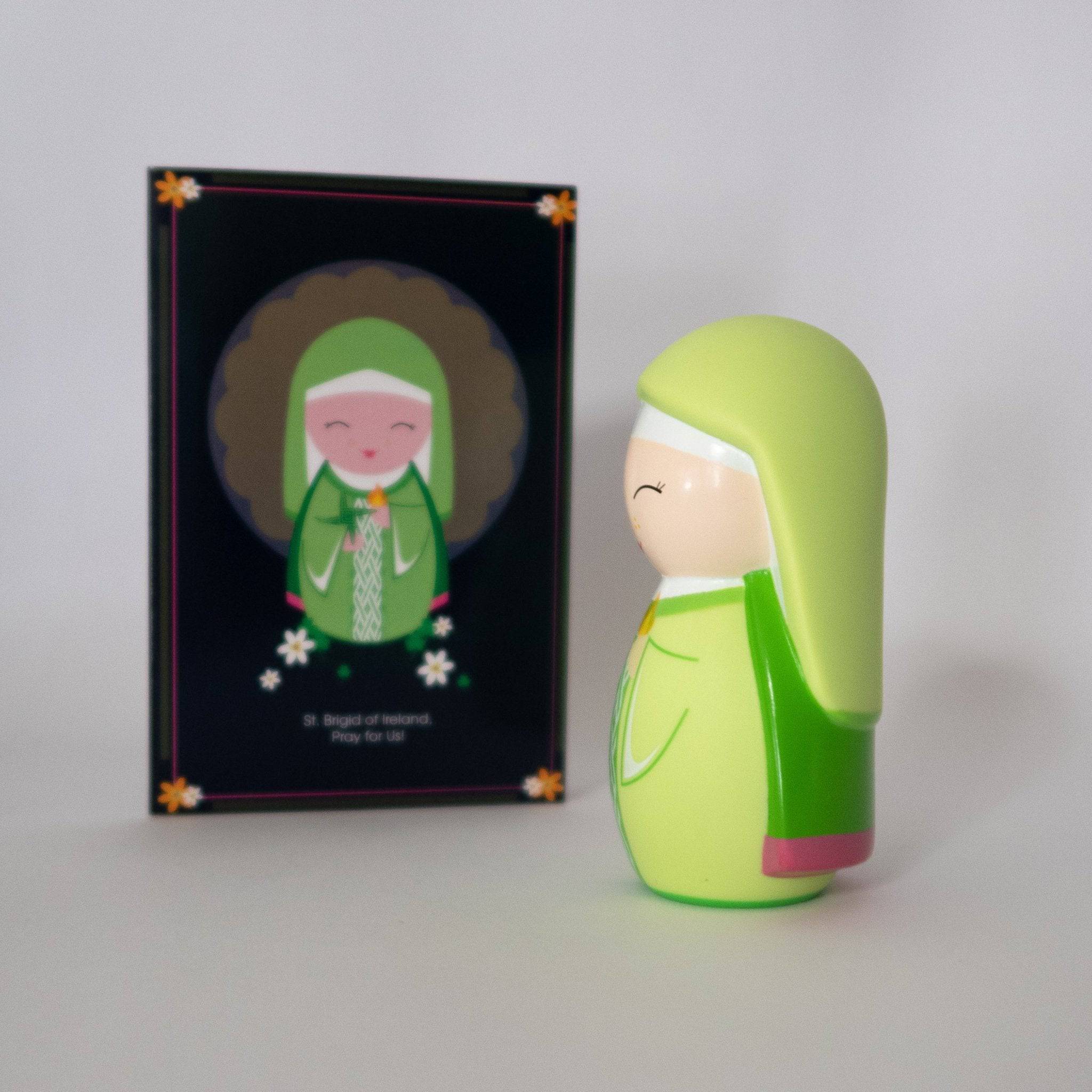 Saint Brigid of Ireland Shining Light Doll