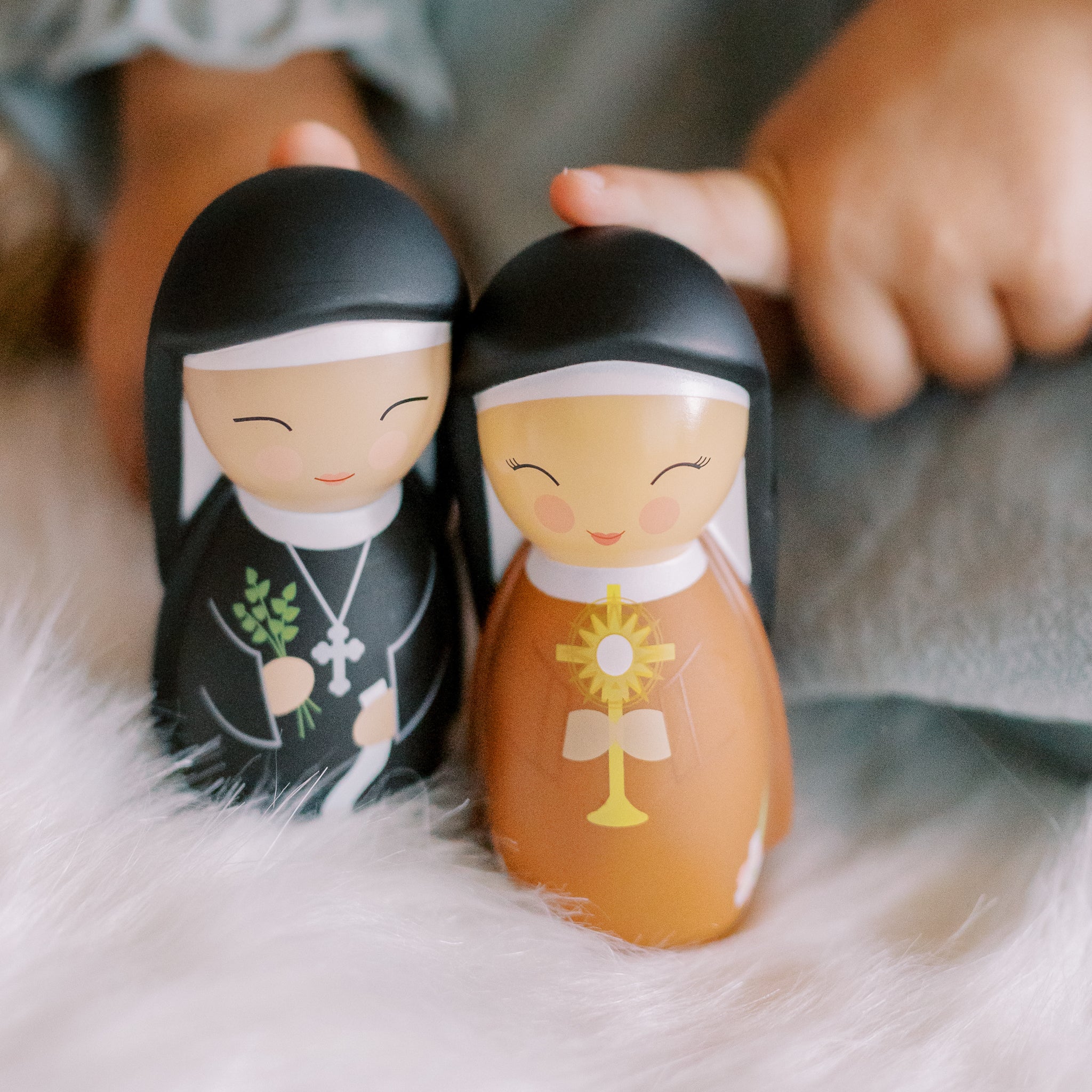 Saint Clare of Assisi Shining Light Doll