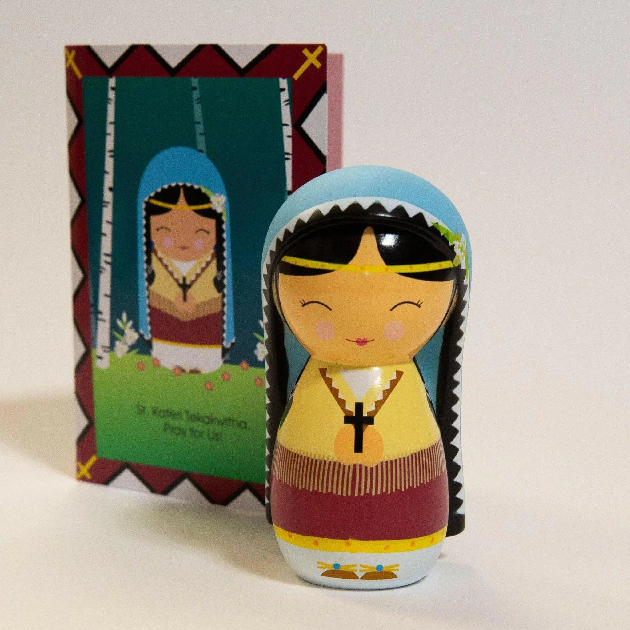 Saint Kateri Tekakwitha Shining Light Doll