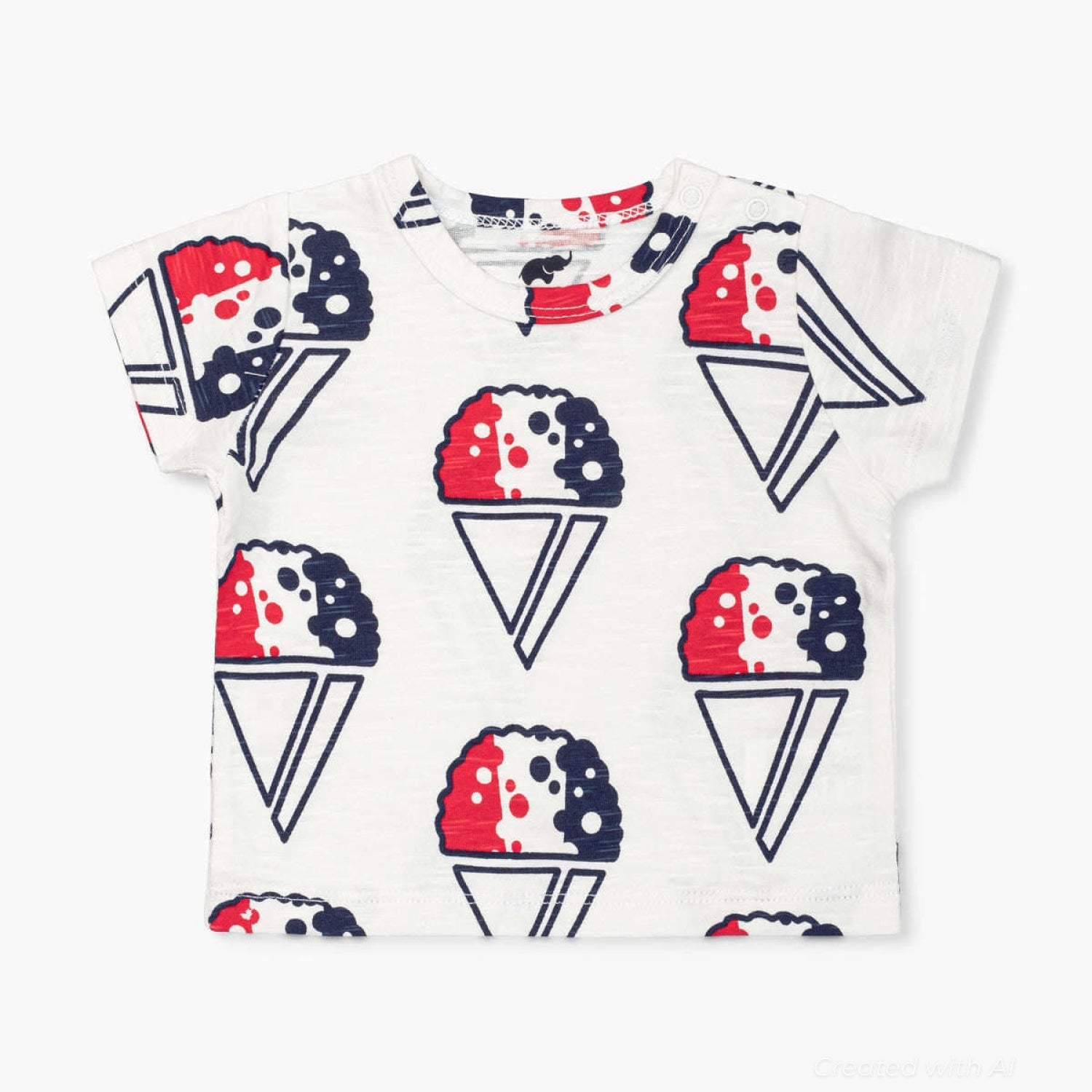 Short Sleeve Crewneck Tee - Snowcone Celebration - FINAL SALE