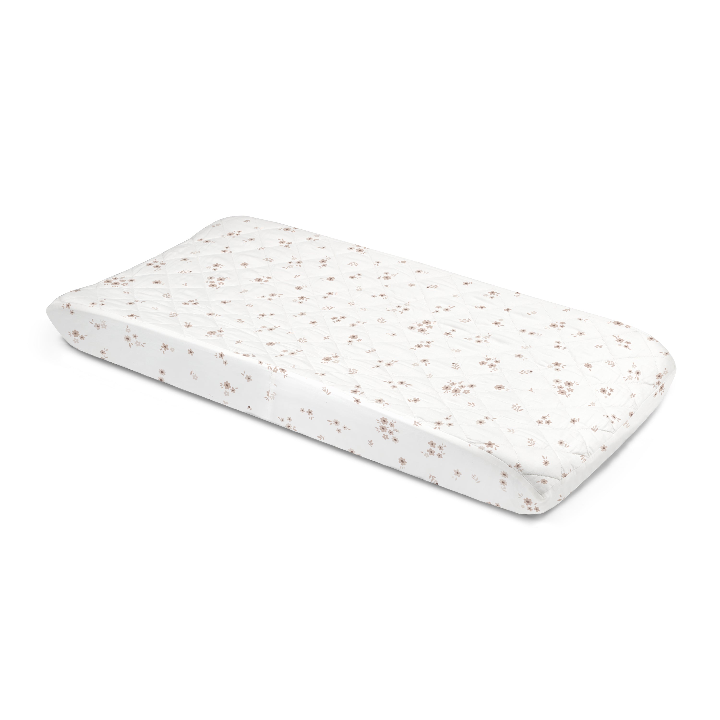 Organic Changing Pad Cover - Bloom Changing Pad Cover Makemake Organics   