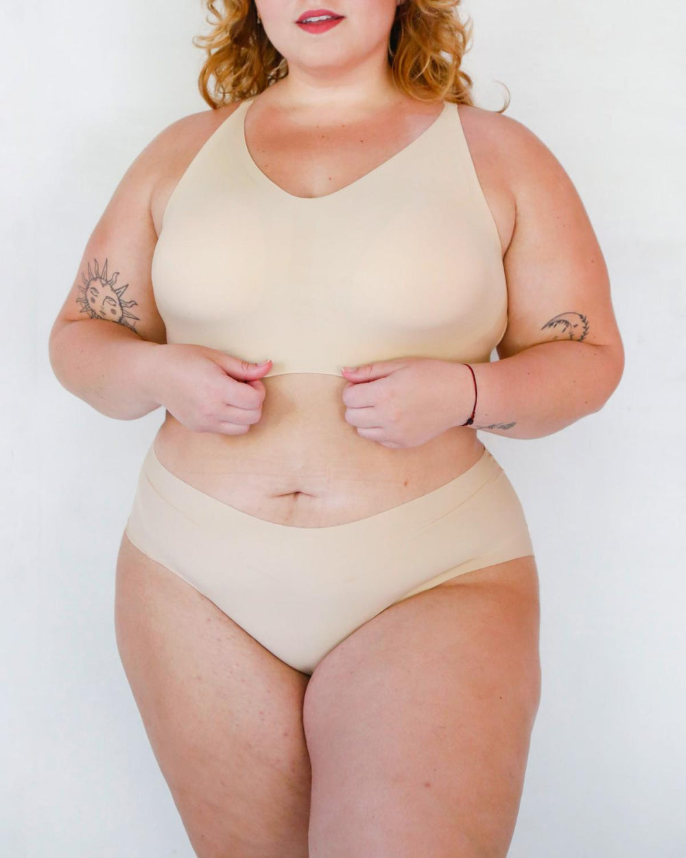 Signature Mid-Rise Brief - Creme - FINAL SALE