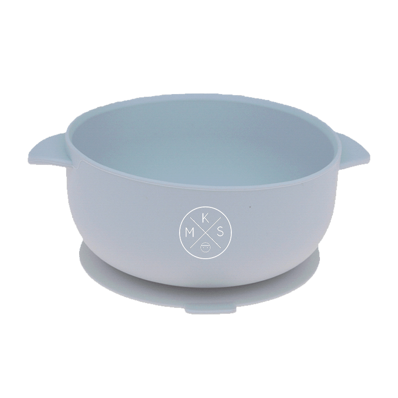 Silicone Bowl with lid - Light grey BOWL MKS Miminoo   