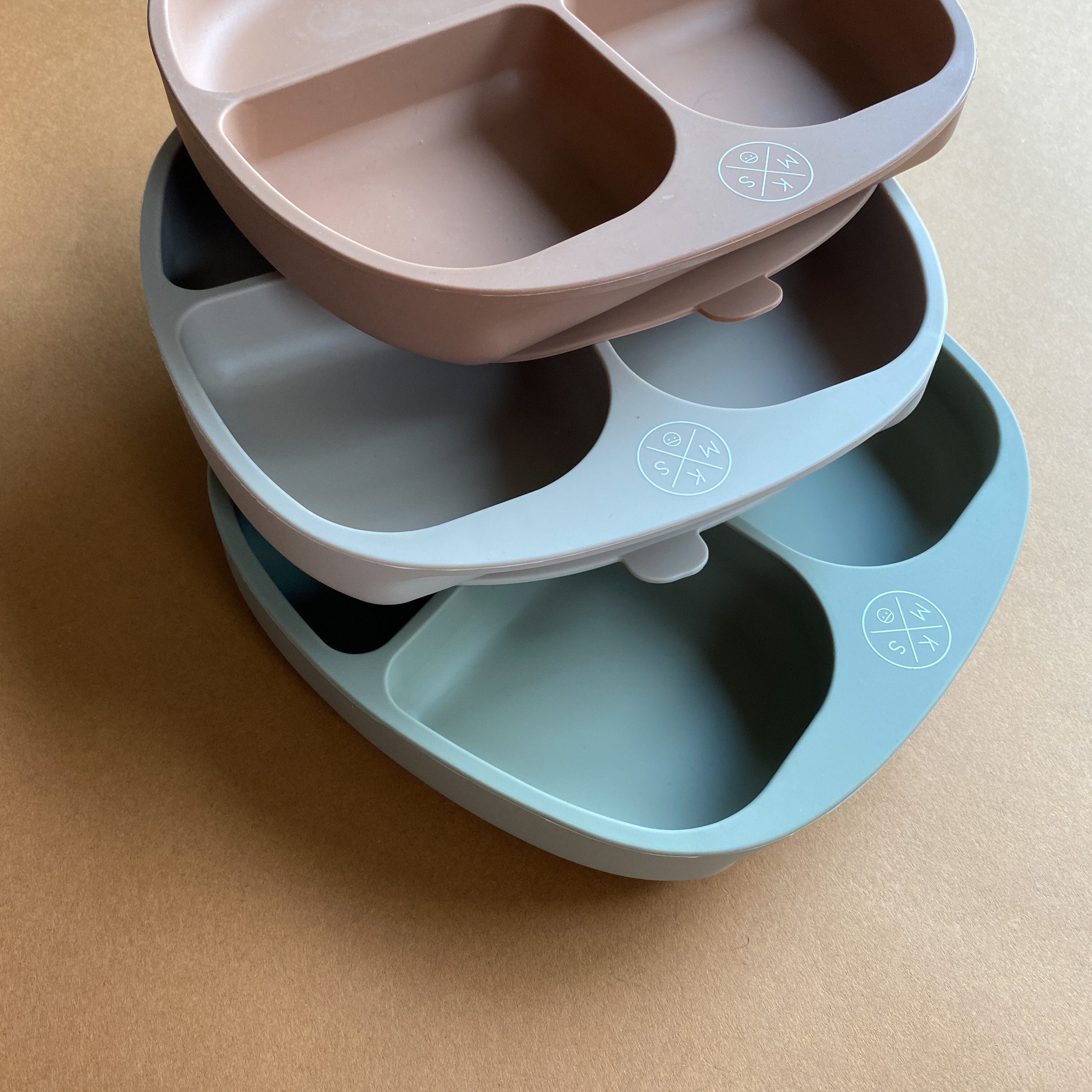 Silicone suction plate - Mustard PLATE MKS Miminoo   