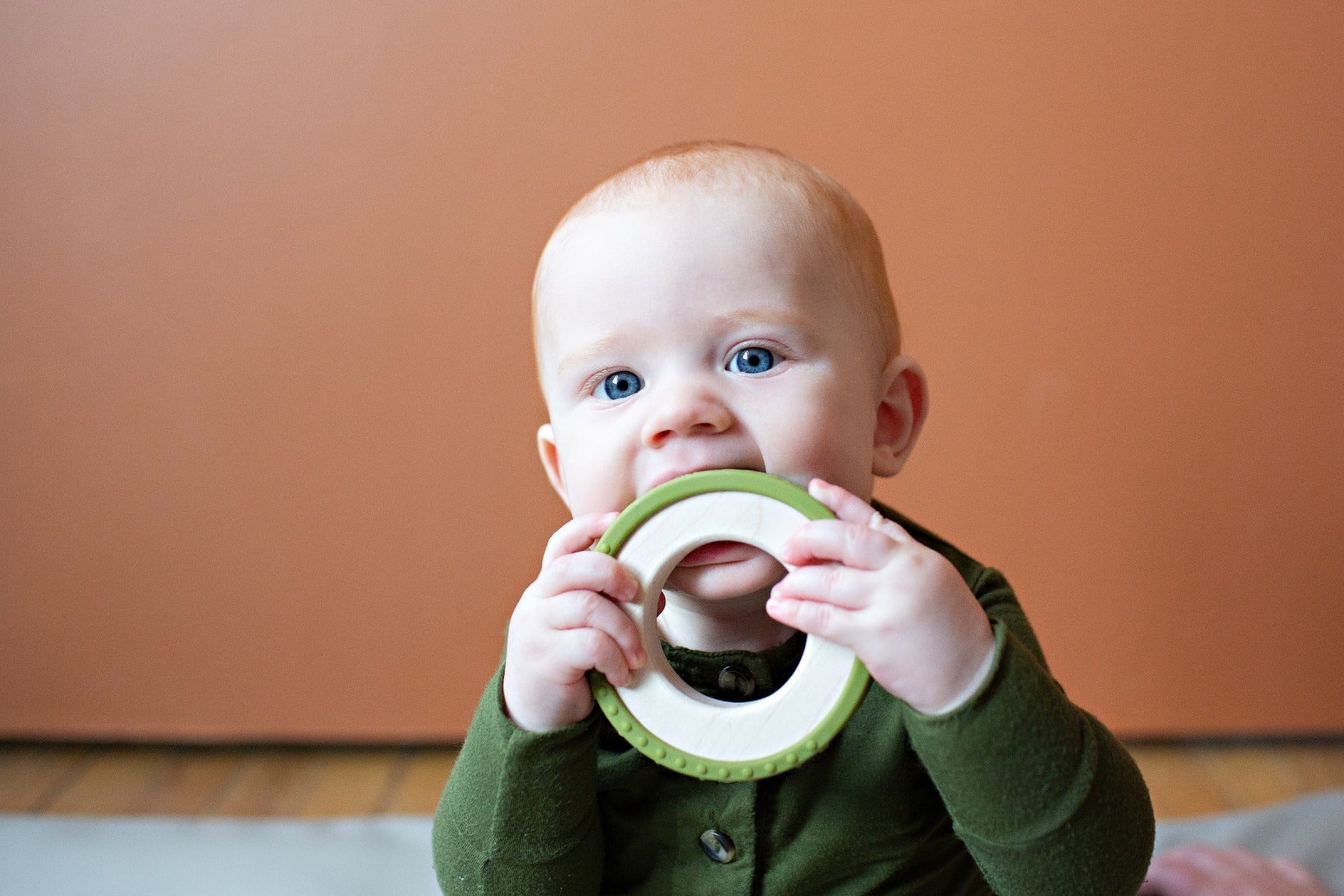 Silicone Wrapped Teether Pacifiers & Teethers Bannor Toys   