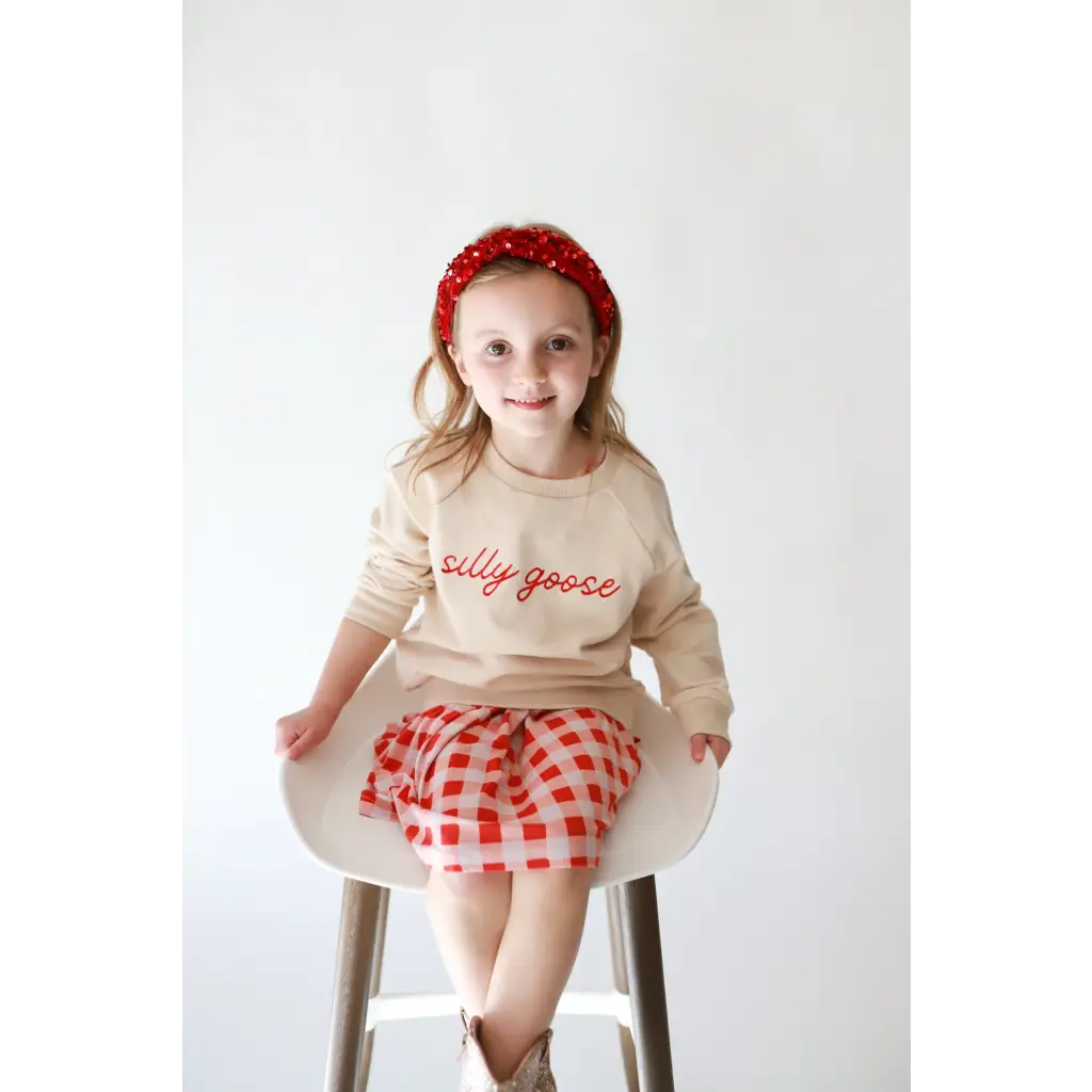 Silly Goose Kids Pullover Sweatshirt