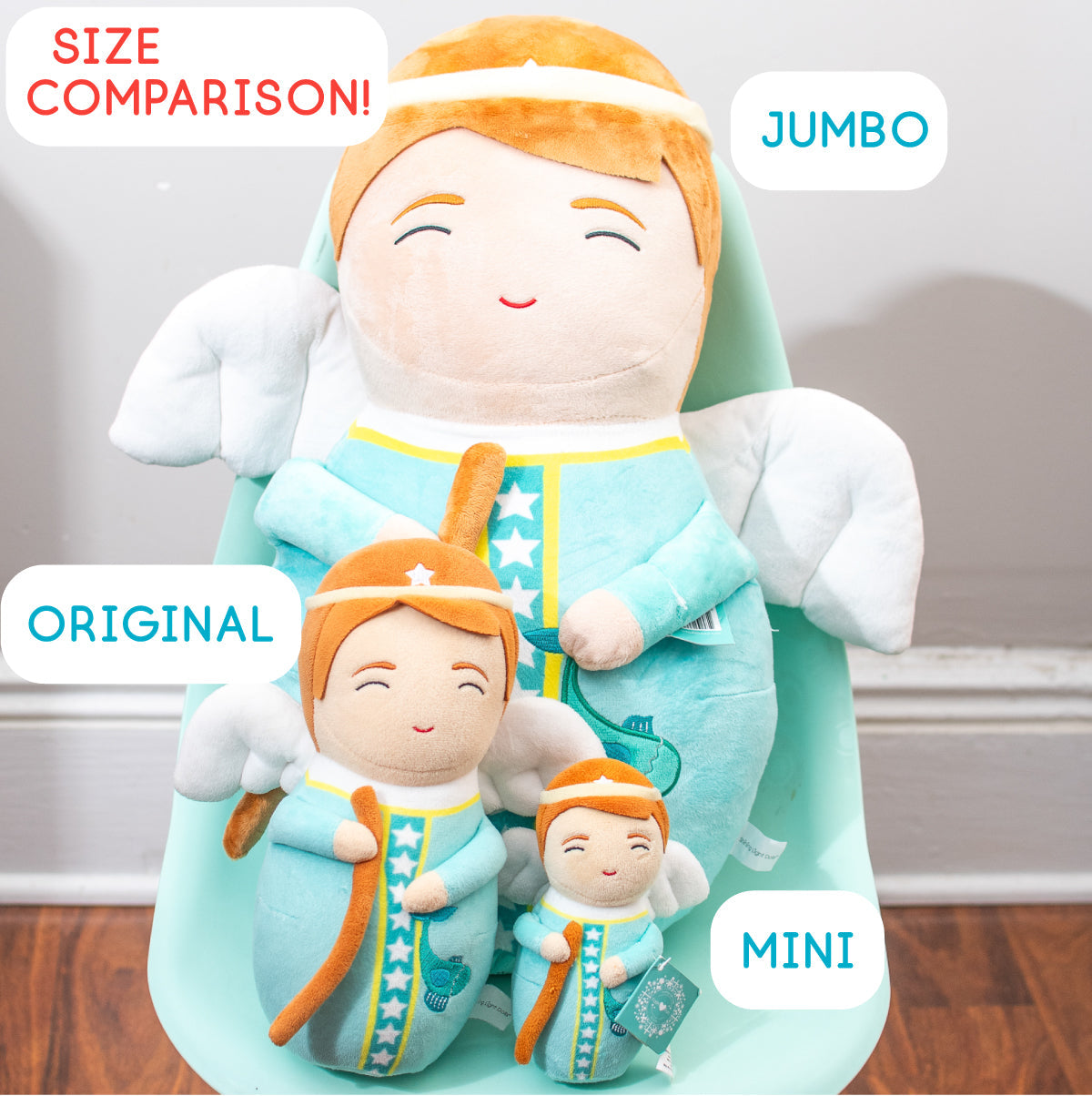 Jumbo Divine Mercy Jesus Plush Doll