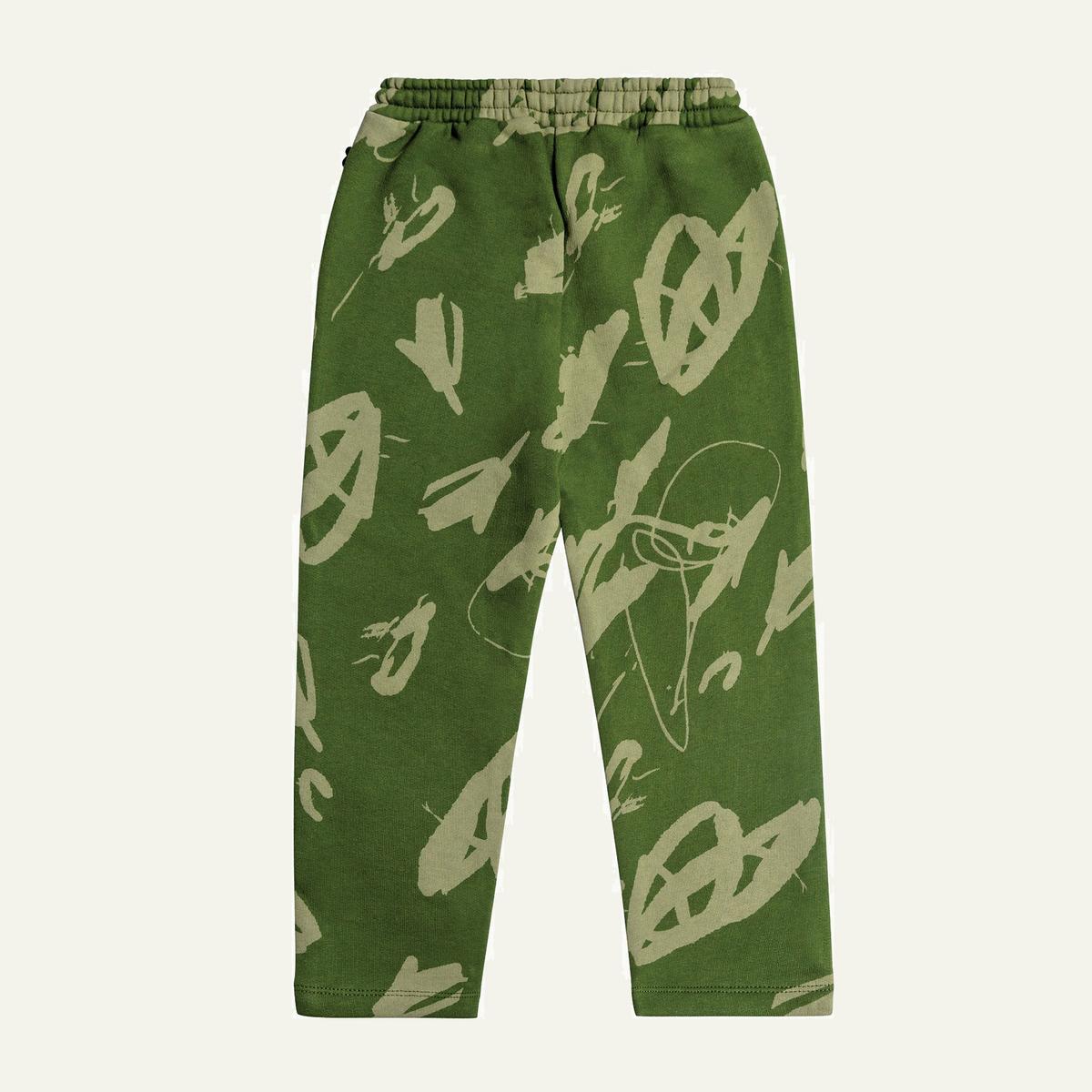 Nature's Canvas Zipper Pocket Jogger - Jungle Green/multi