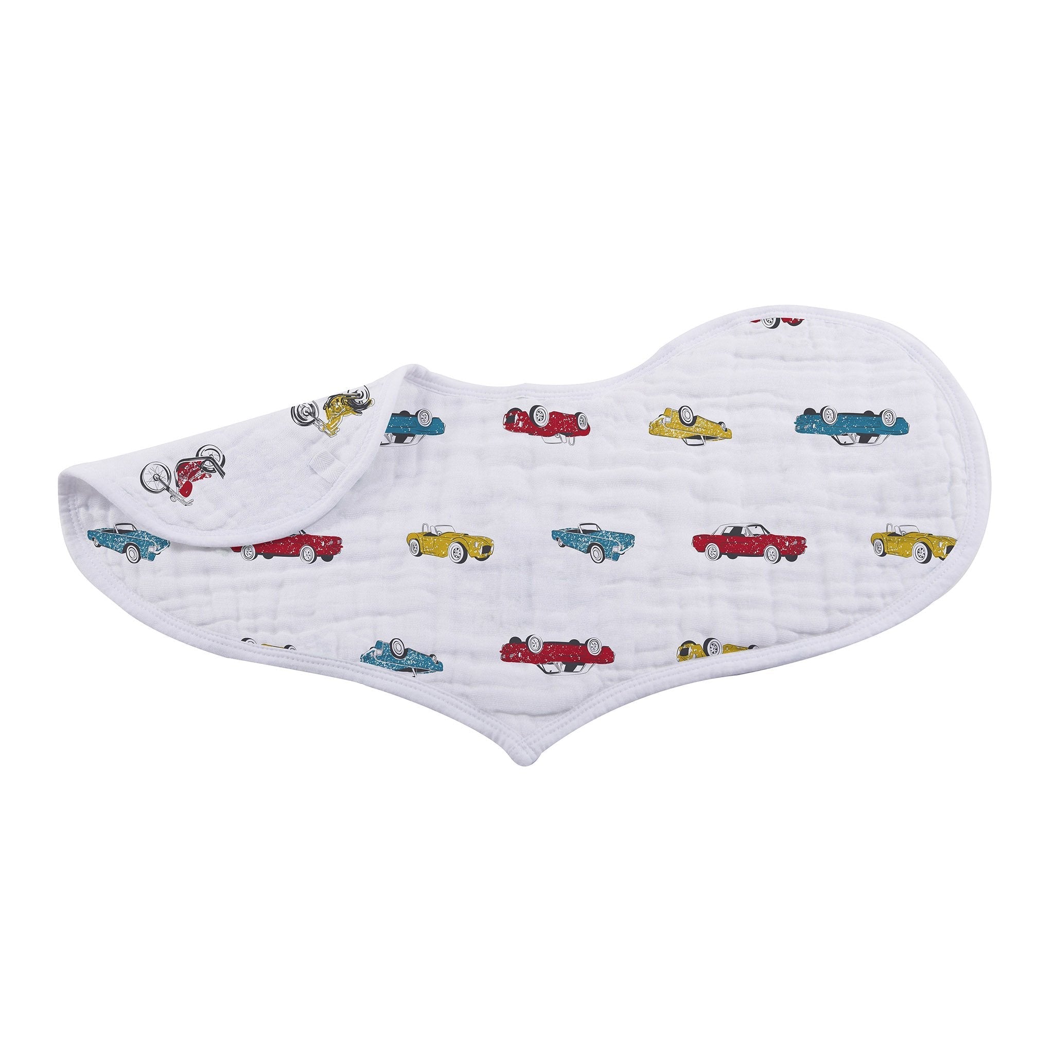 Ultimate Road Trip Bamboo Heart Bib 2PK