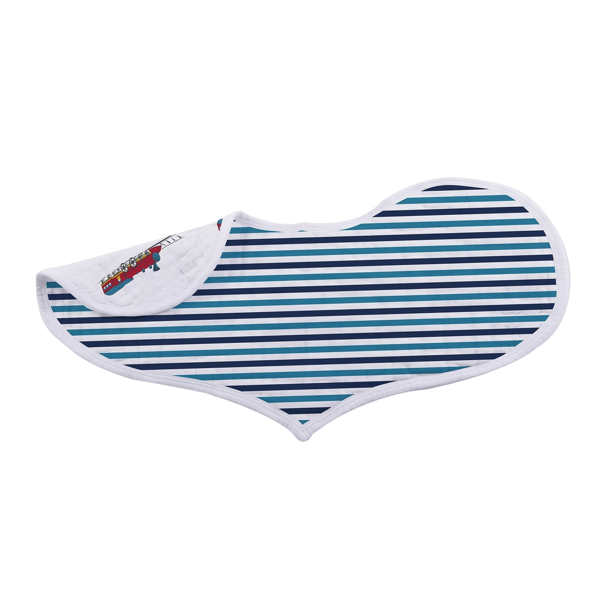 Ultimate Road Trip Bamboo Heart Bib 2PK