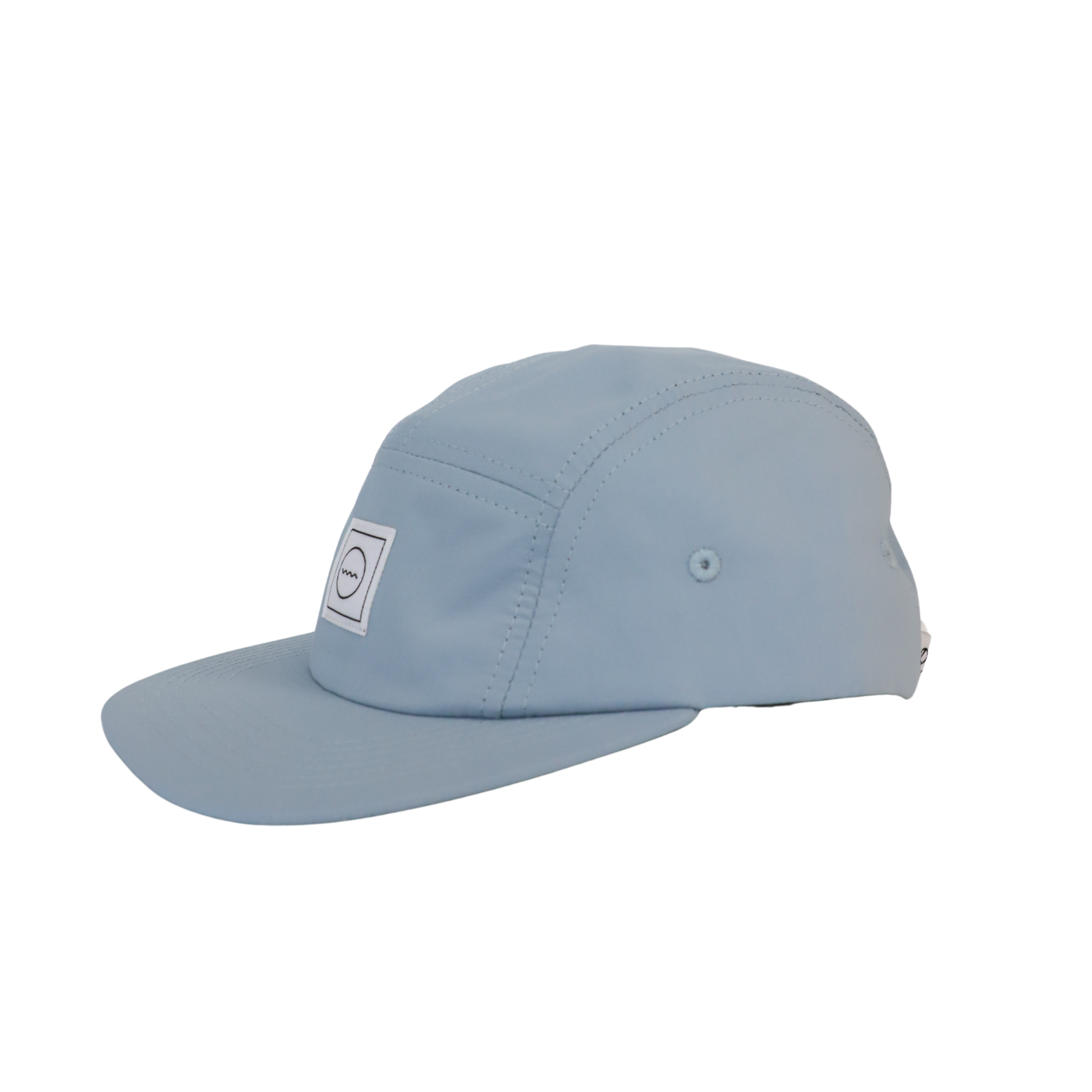 Nylon Five-Panel Hat in Sky