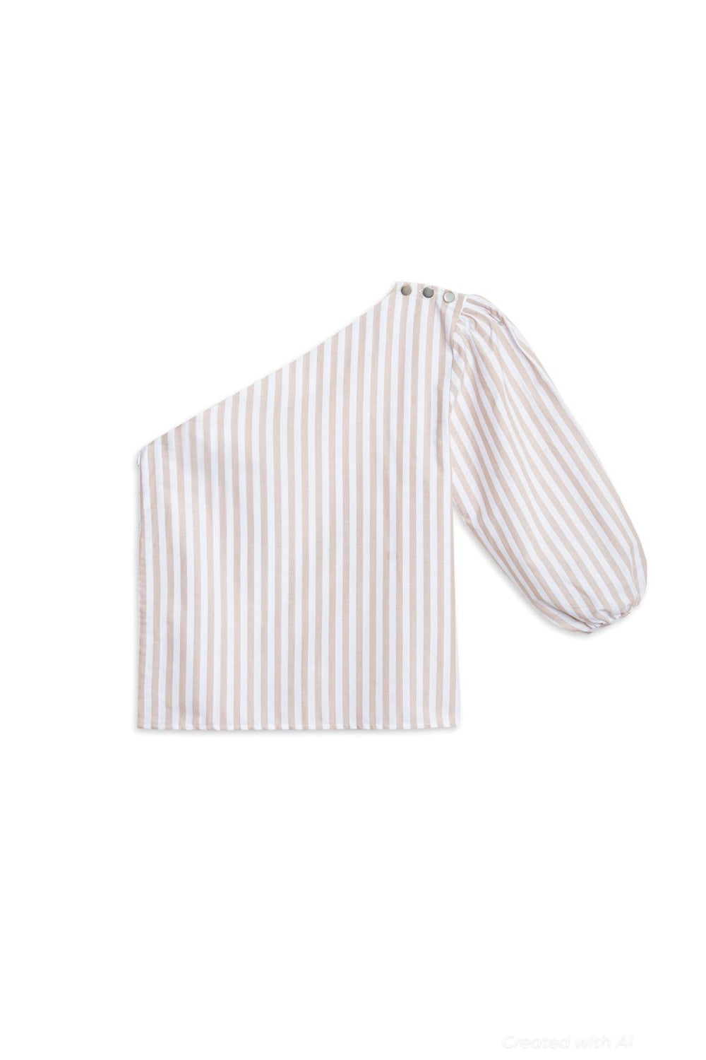 Sola Top - Beige Stripe