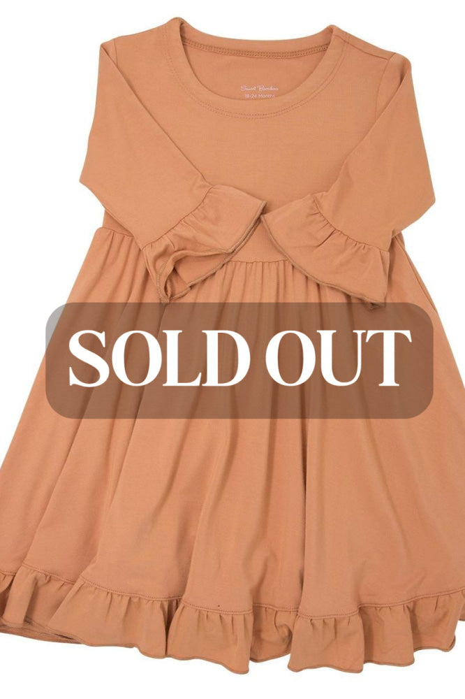 Southern Sweetheart Dress - Pumpkin Spice
