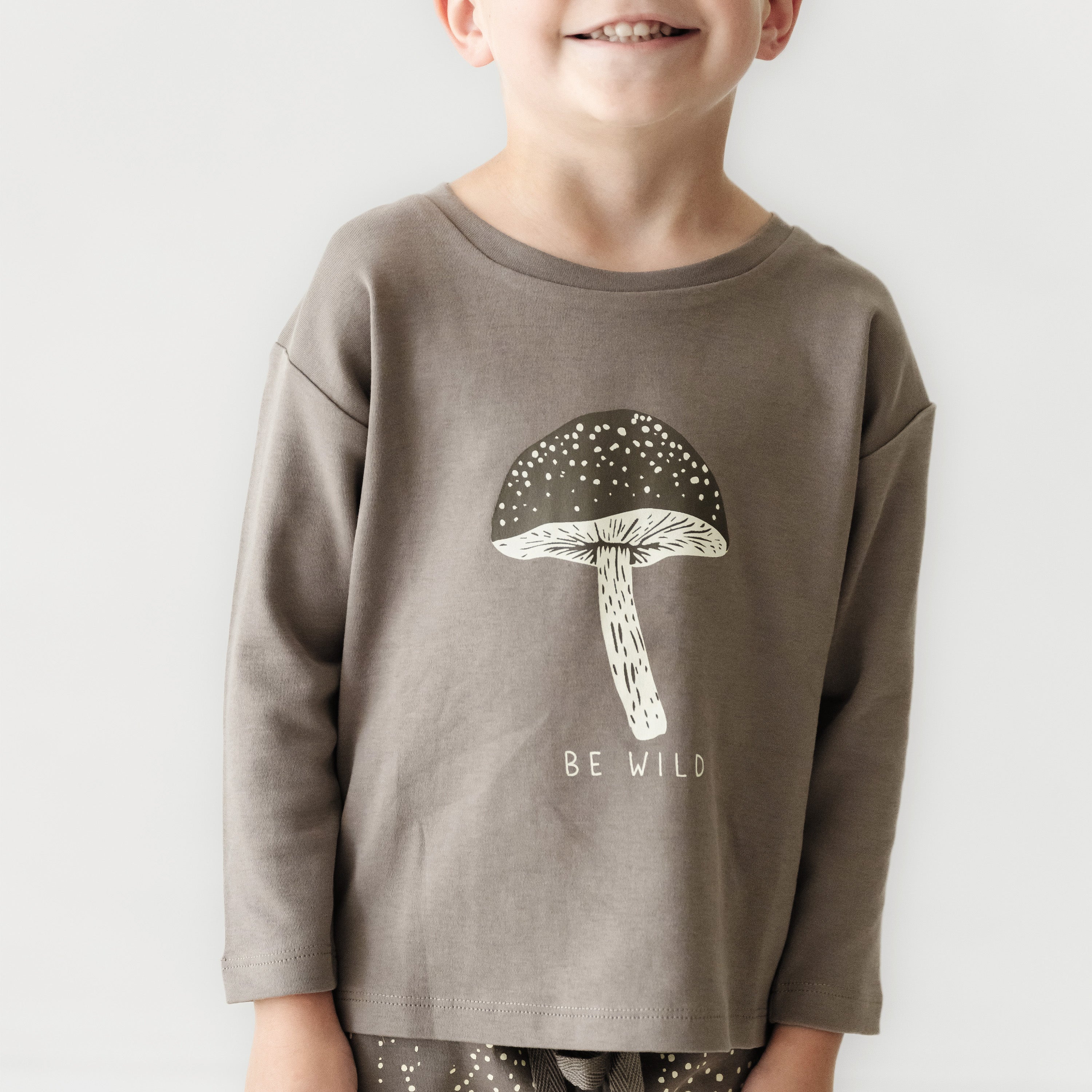 Organic Kids T-Shirt & Pant Set - Be Wild Tee & Pant Set Makemake Organics   