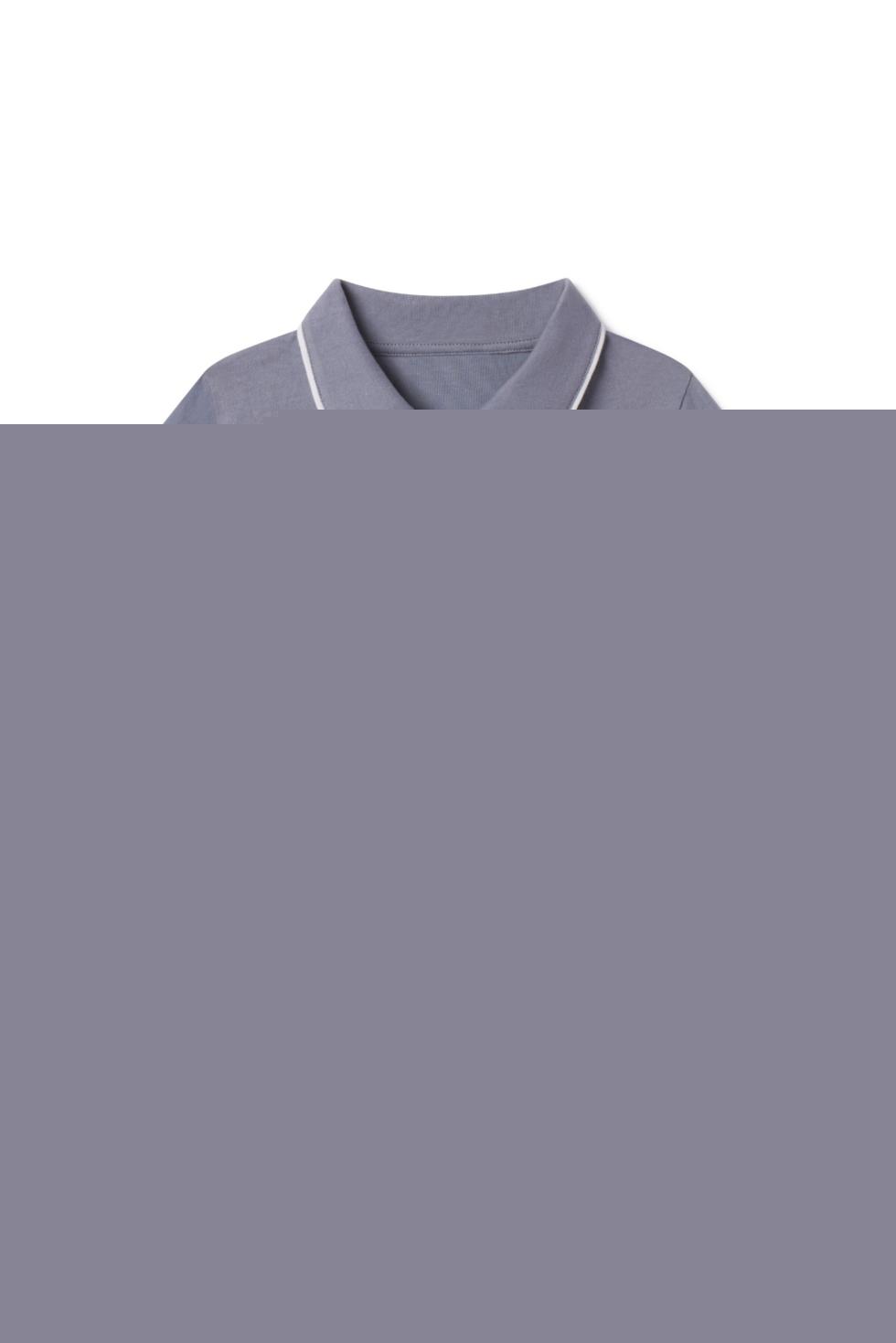 Beau Polo in Flint Blue