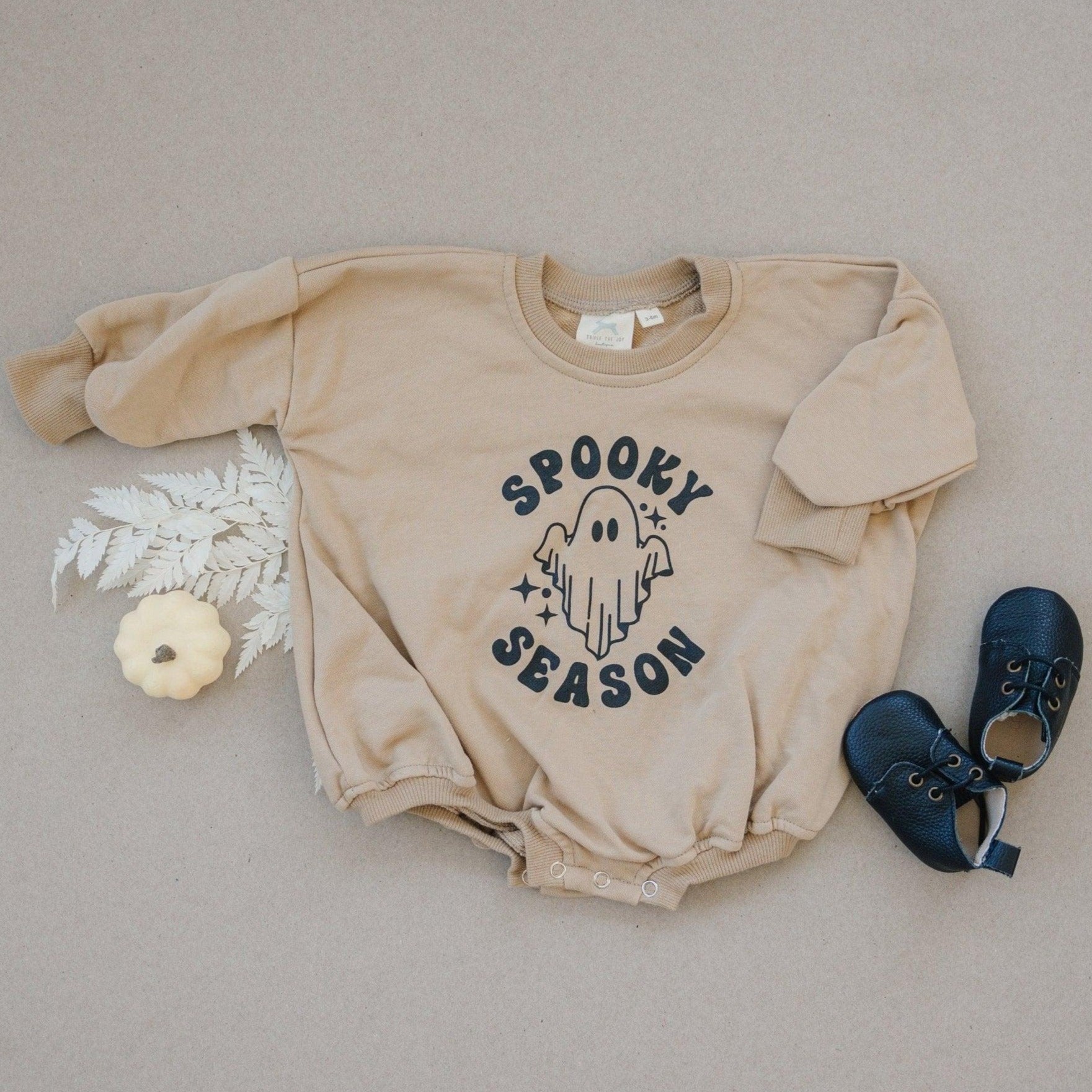 Spooky Season Sweatshirt Romper