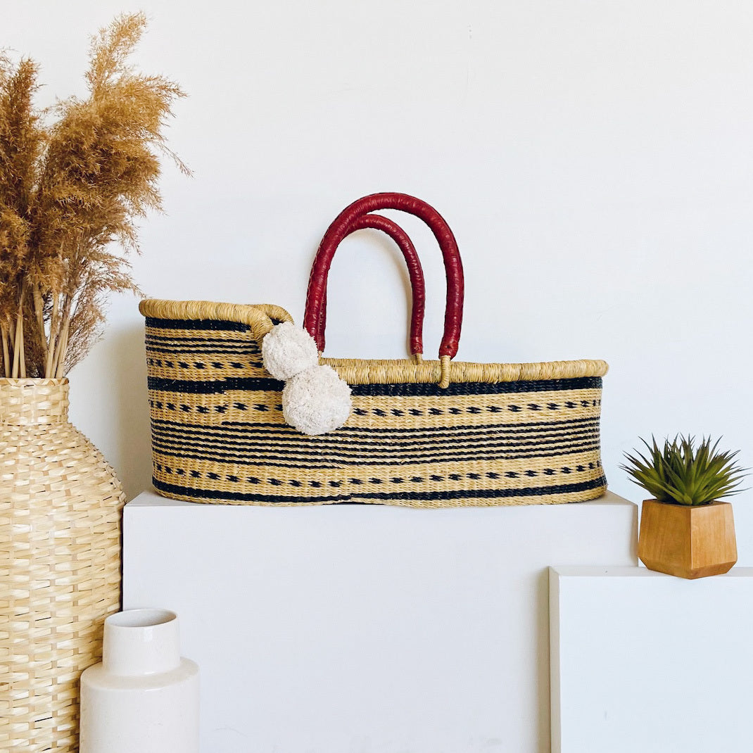 Spring Sparrow Moses Basket