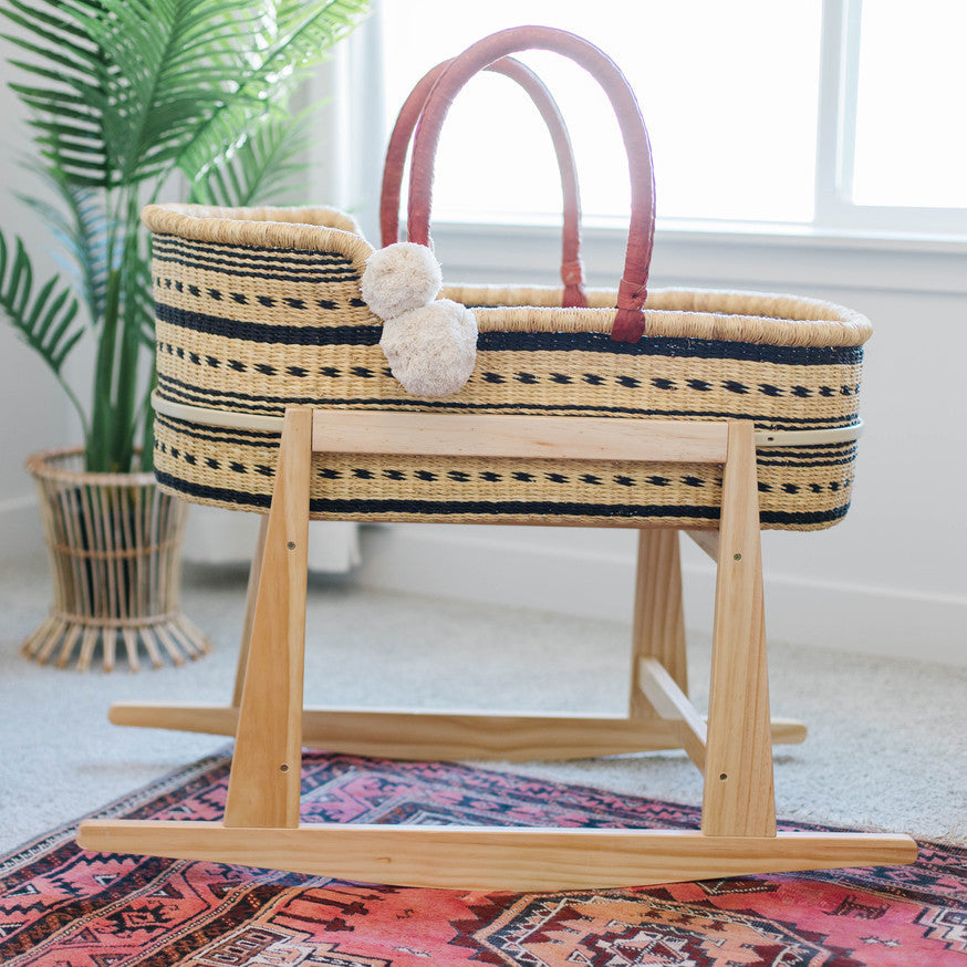 Spring Sparrow Moses Basket