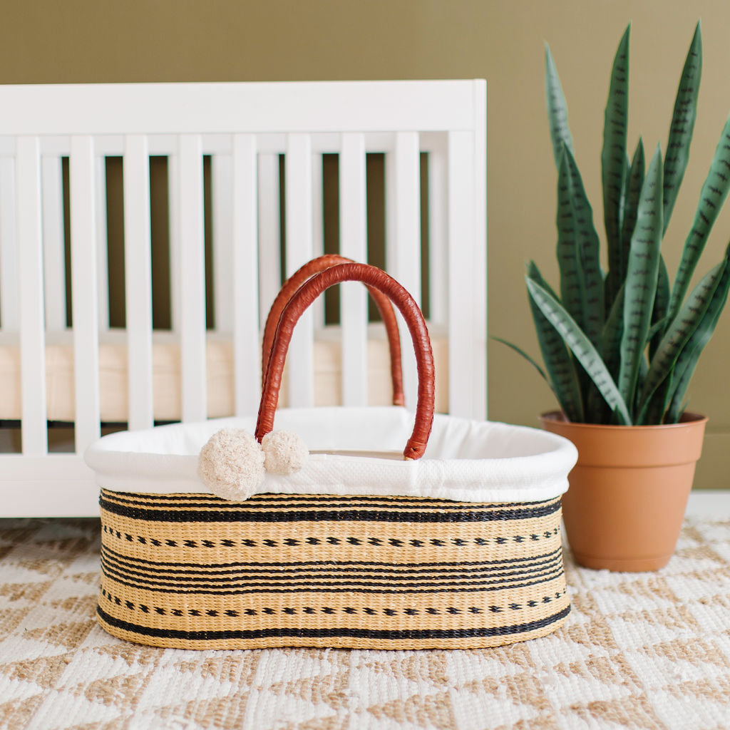 Spring Sparrow No Hood Moses Basket