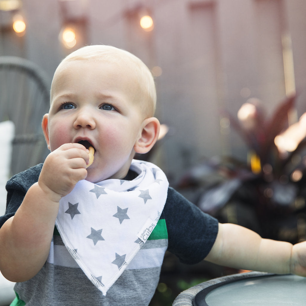 Bandana Bibs Gray