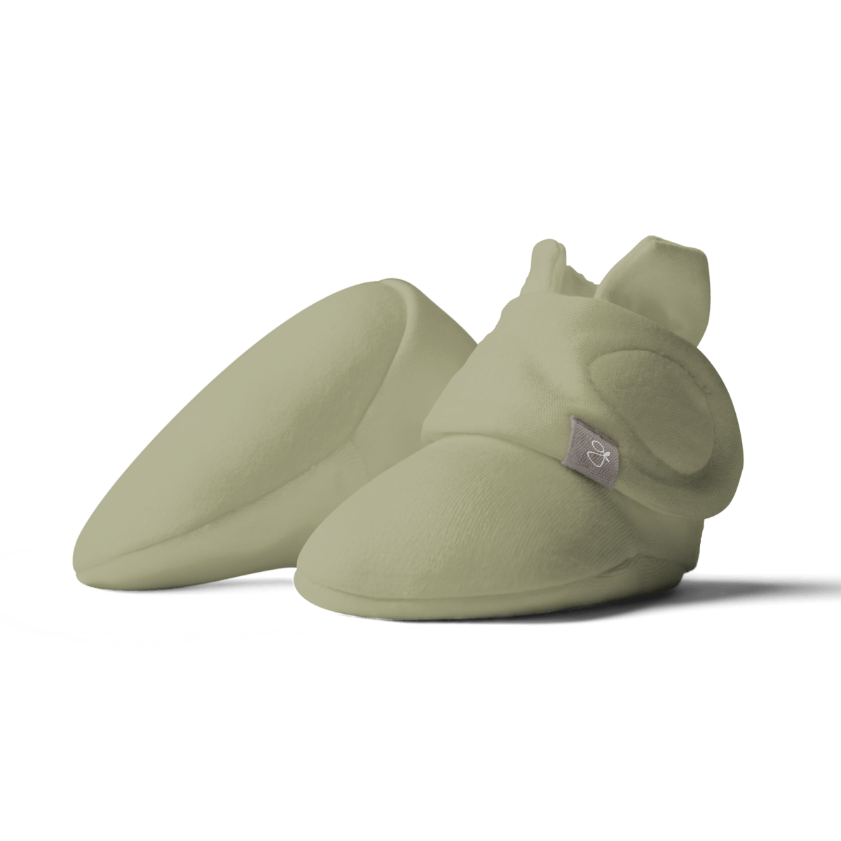 STAY ON BOOTS | ARTICHOKE — Bamboo Organic Cotton Blend, 0–12M