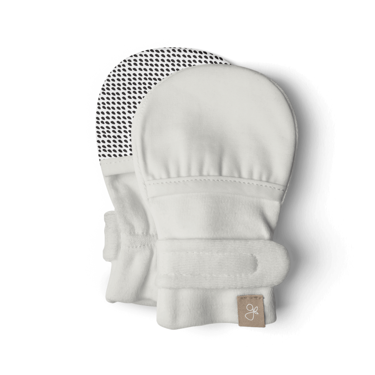 STAY ON MITTS | CLOUD — Bamboo Organic Cotton Blend, 0–6M