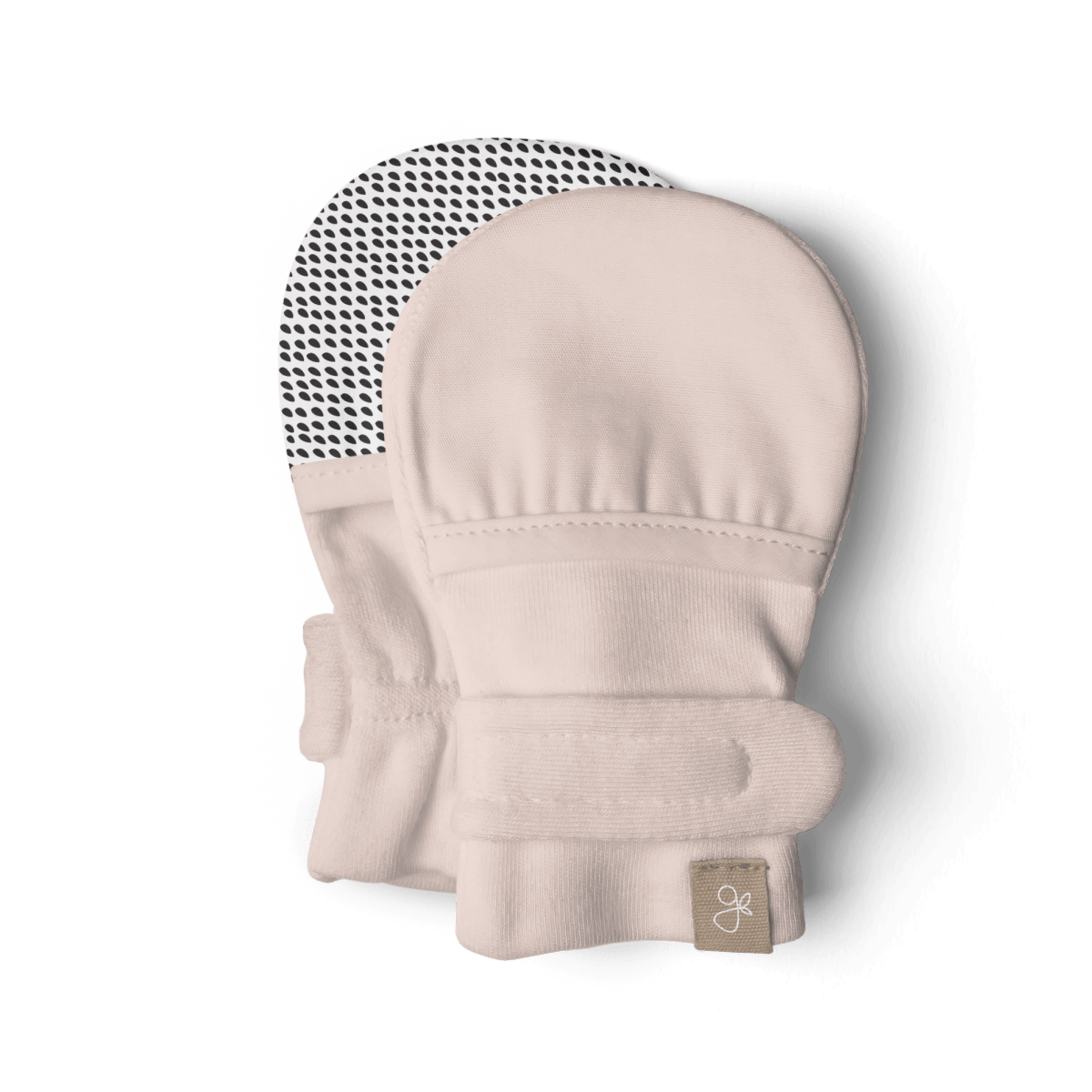 STAY ON MITTS | ROSE — Bamboo Organic Cotton Blend