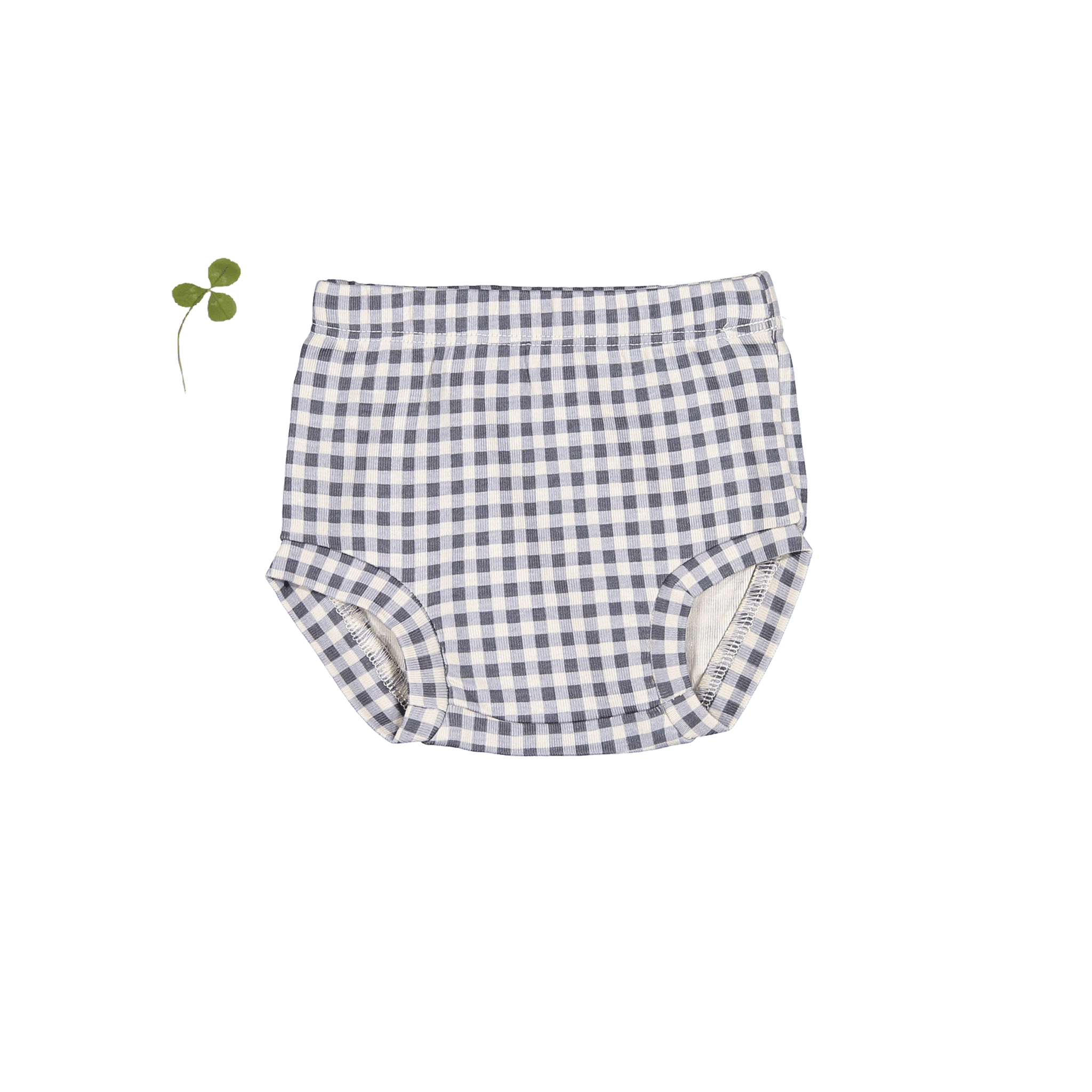 The Printed Bloomer - Steel Gingham