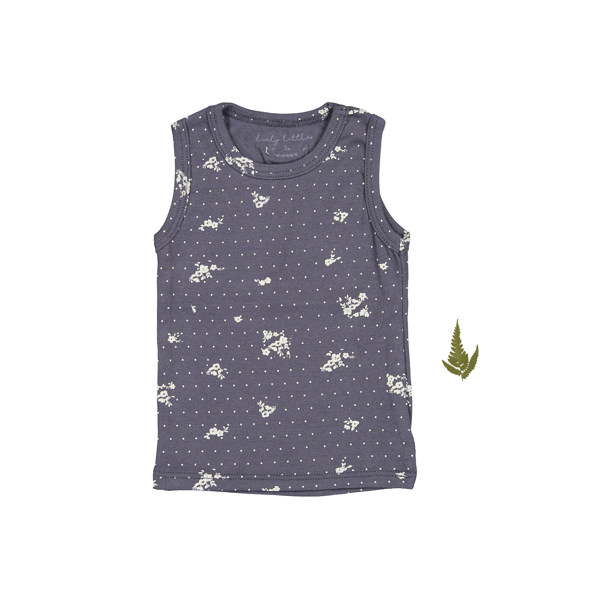 The Printed Tank - Steel Floral